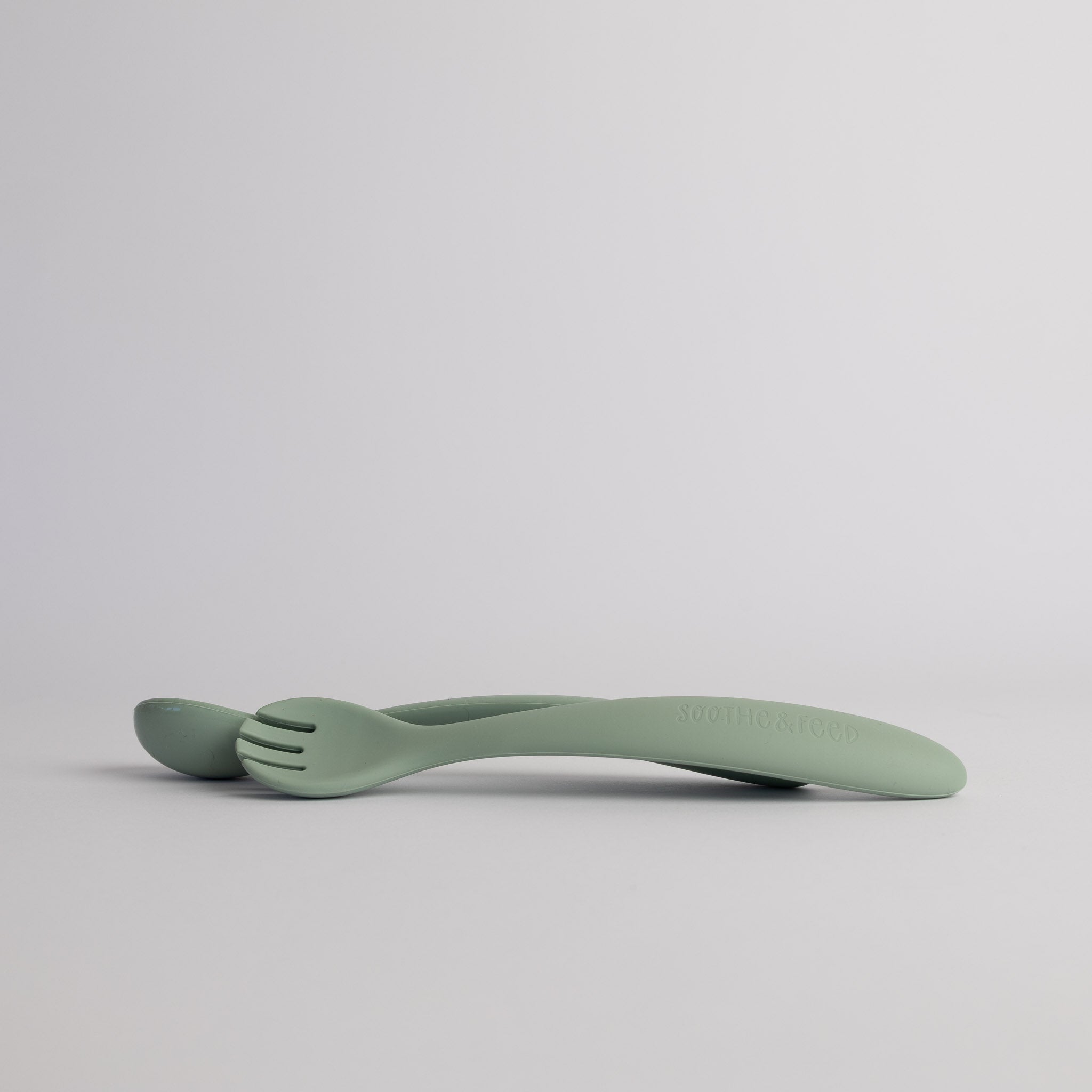 Silicone Spoon & Fork Set