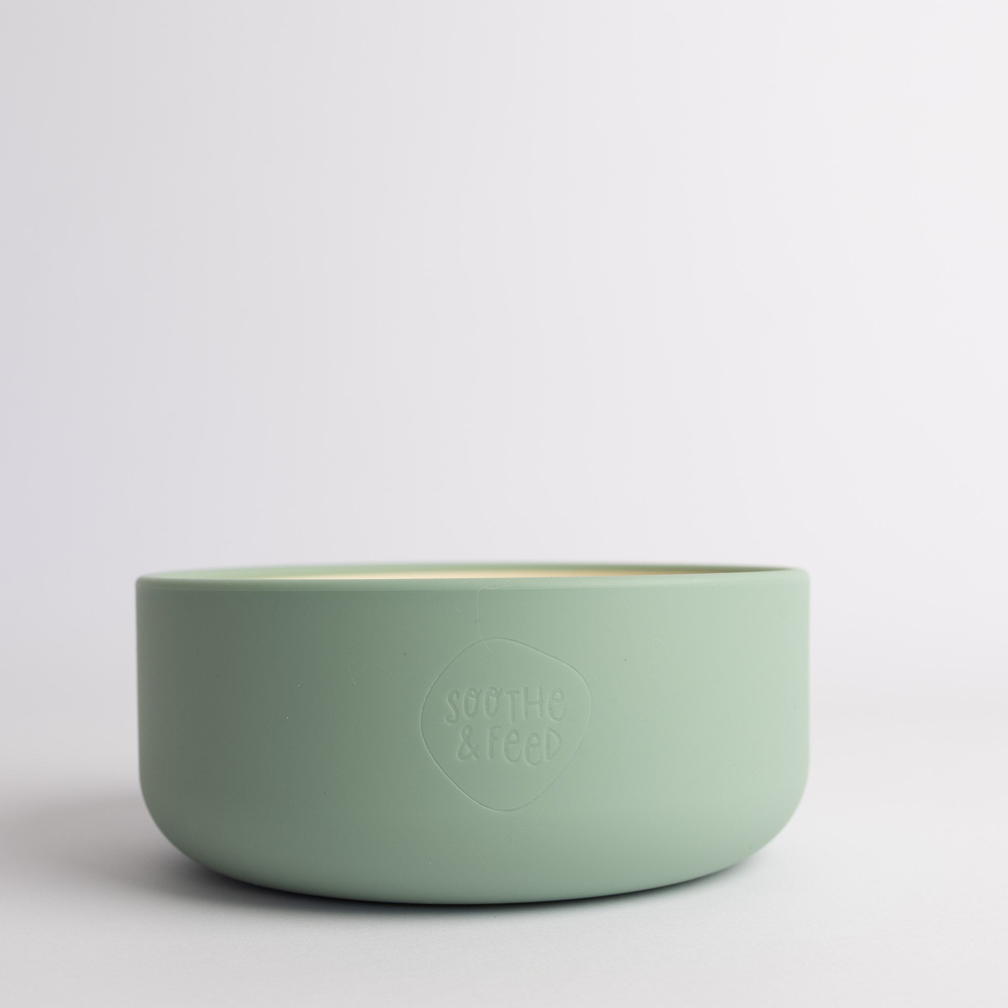 Two-Tone Silicone Baby Bowl
