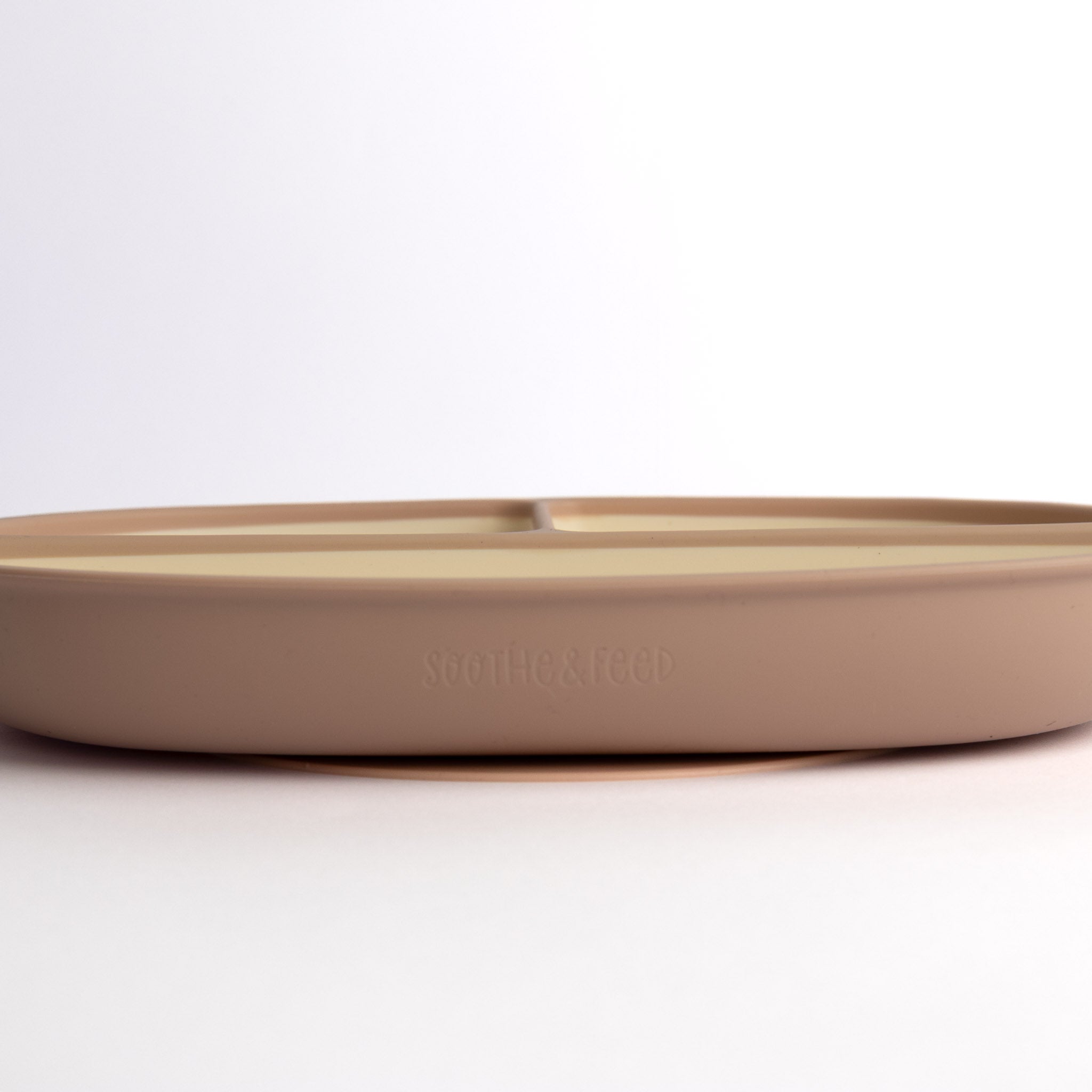 Two-Tone Silicone Suction Plate