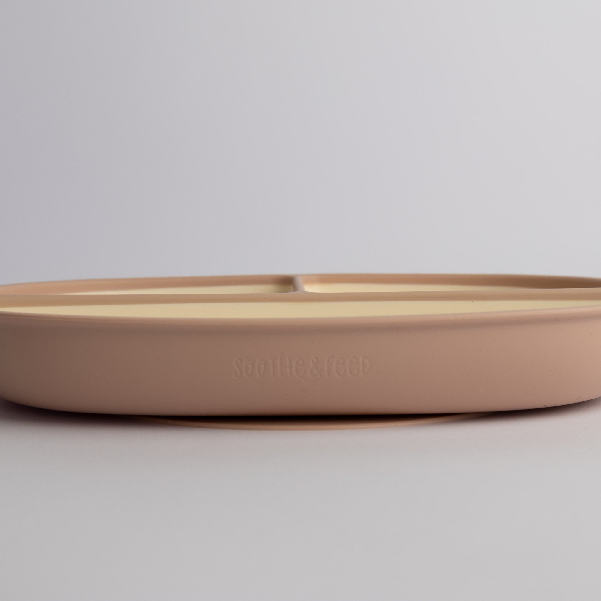 Two-Tone Silicone Suction Plate