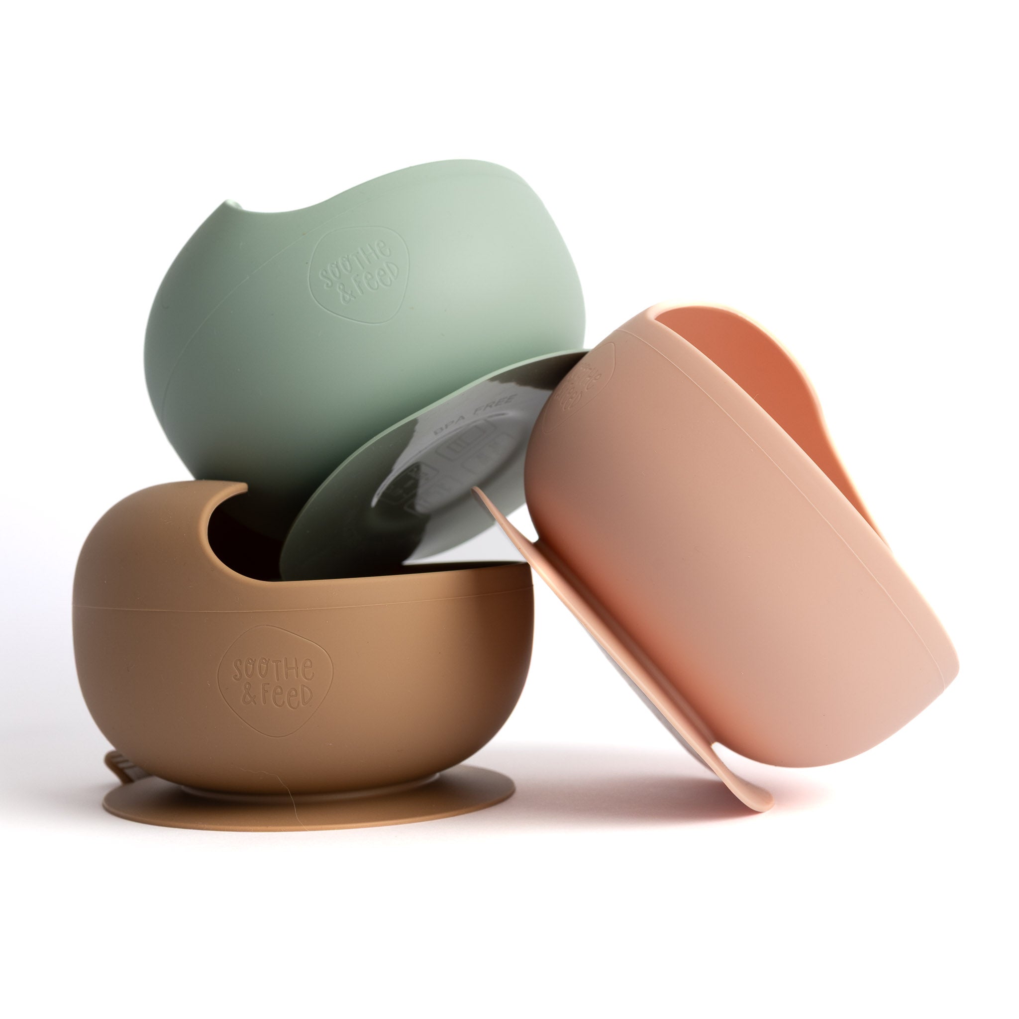 Easy Scoop Silicone Bowl with Suction