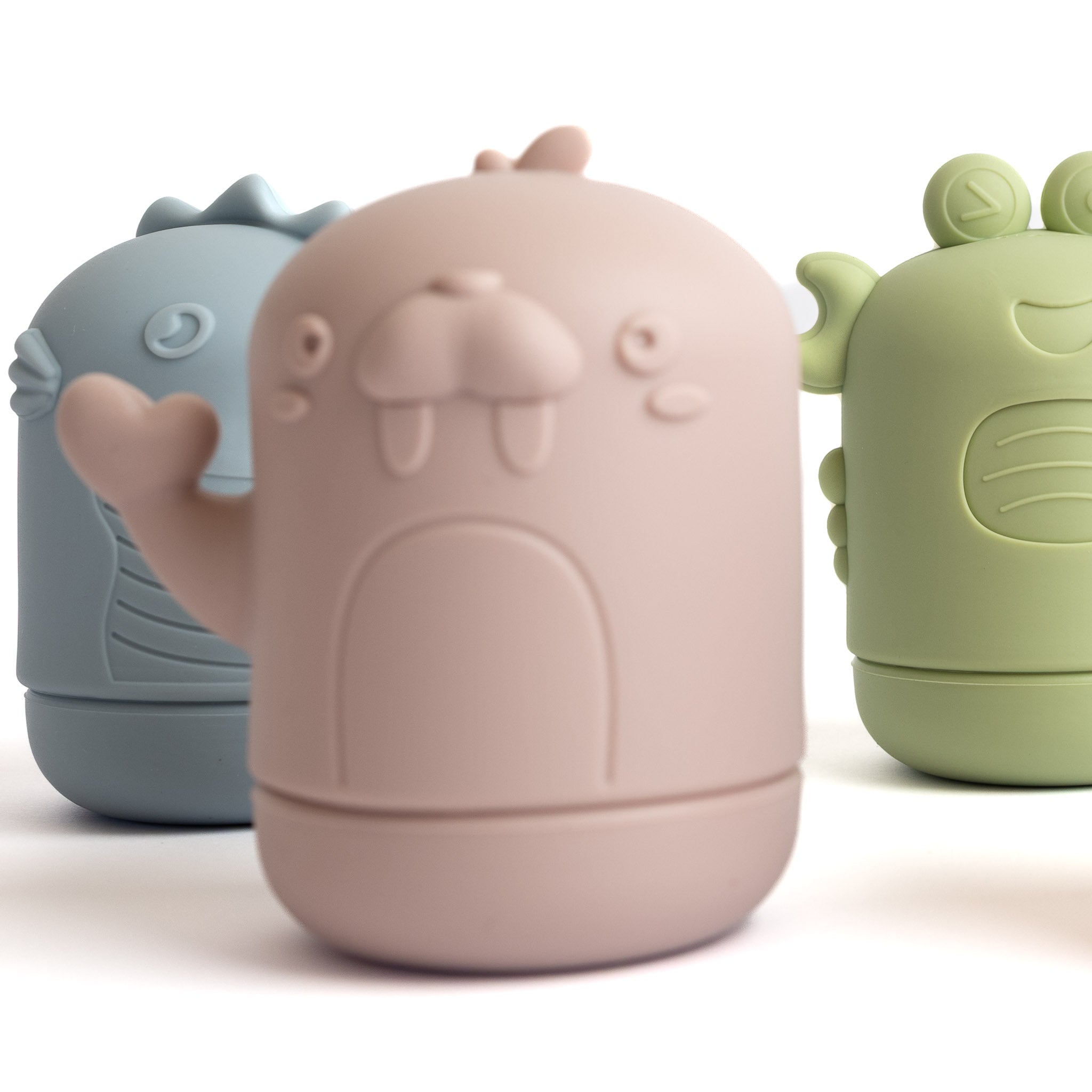 Silicone Bath Toy Set - Set of 4