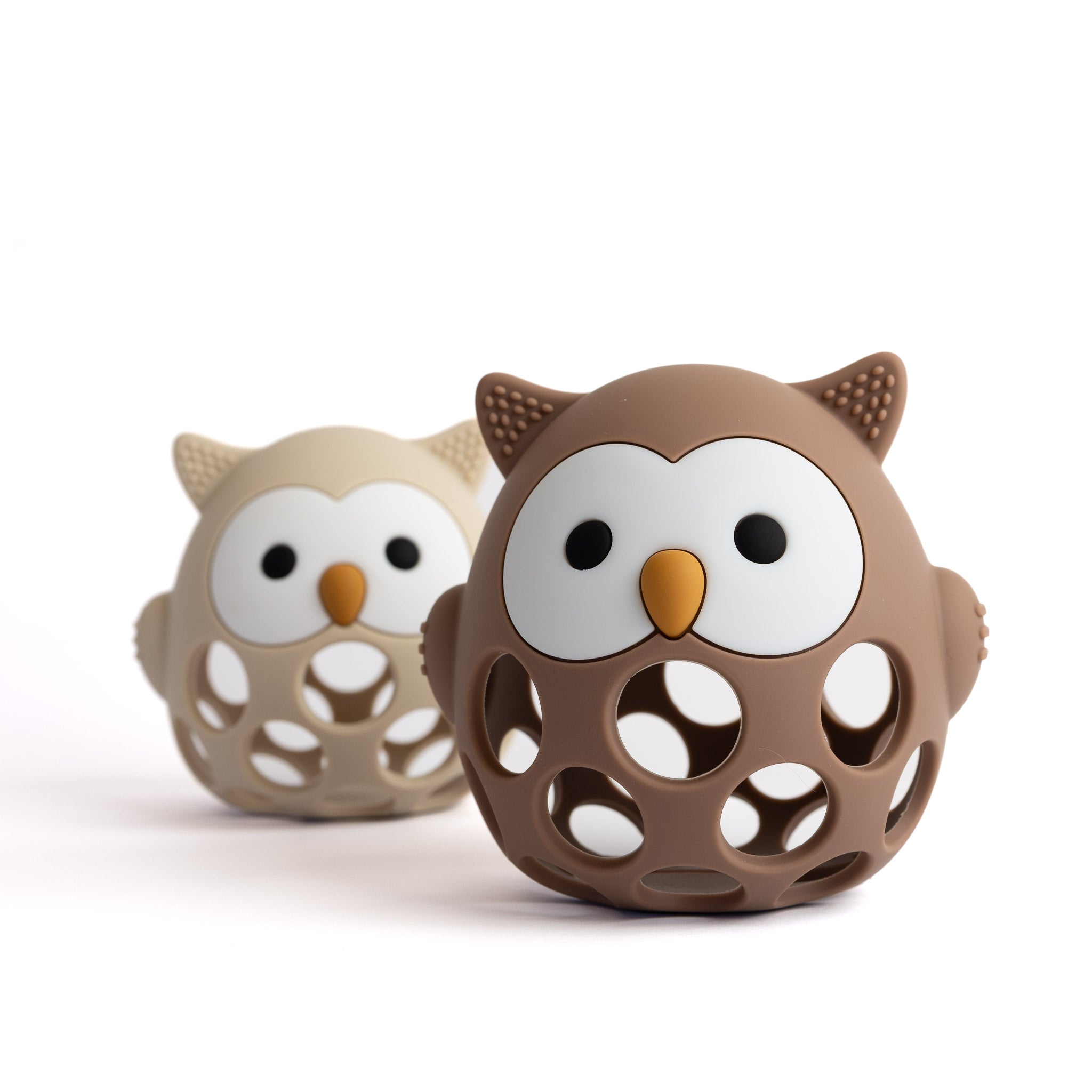 Ollie the Owl Silicone Teether Toy
