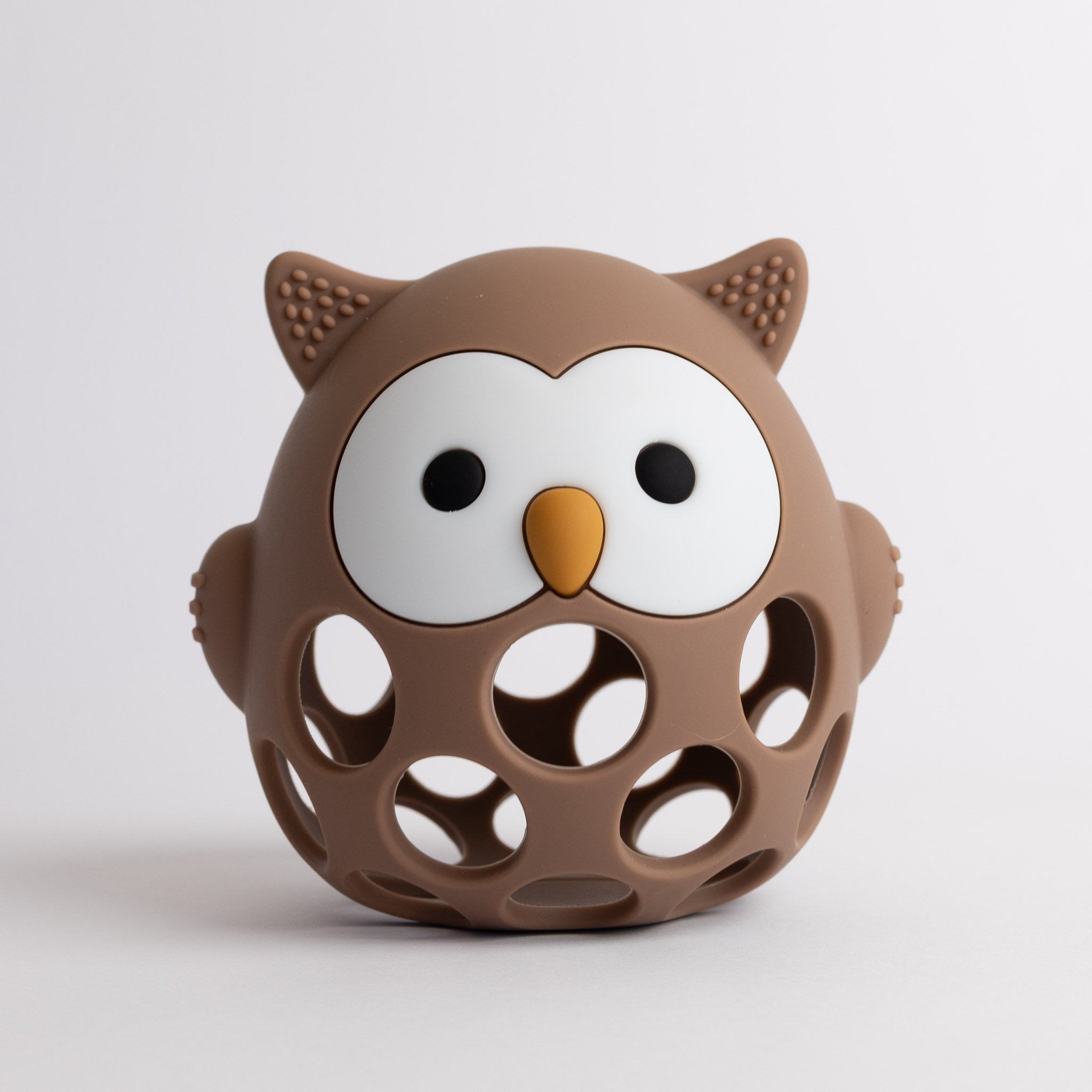 Ollie the Owl Silicone Teether Toy