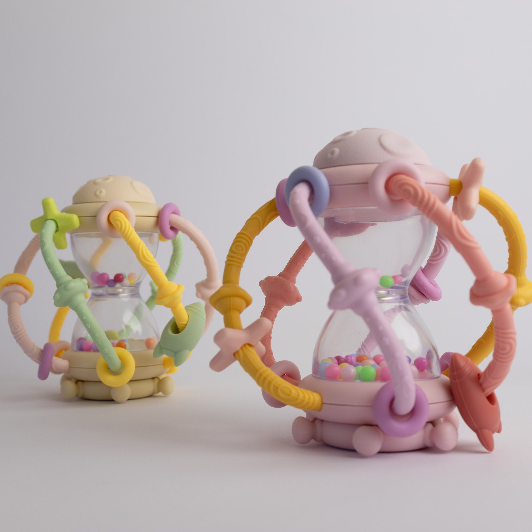 Hourglass Rattle Teether