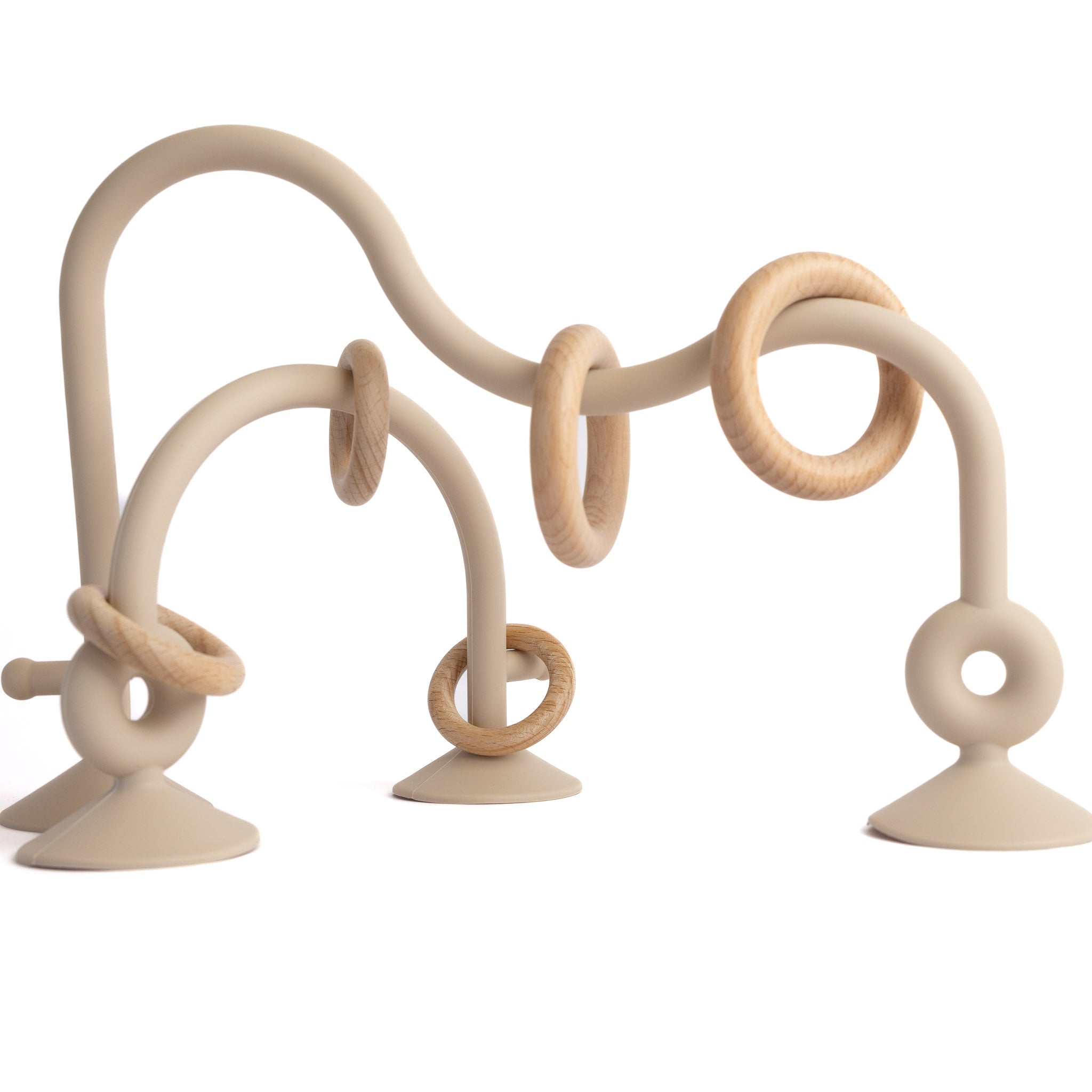 Silicone Suction Ring Toy Set