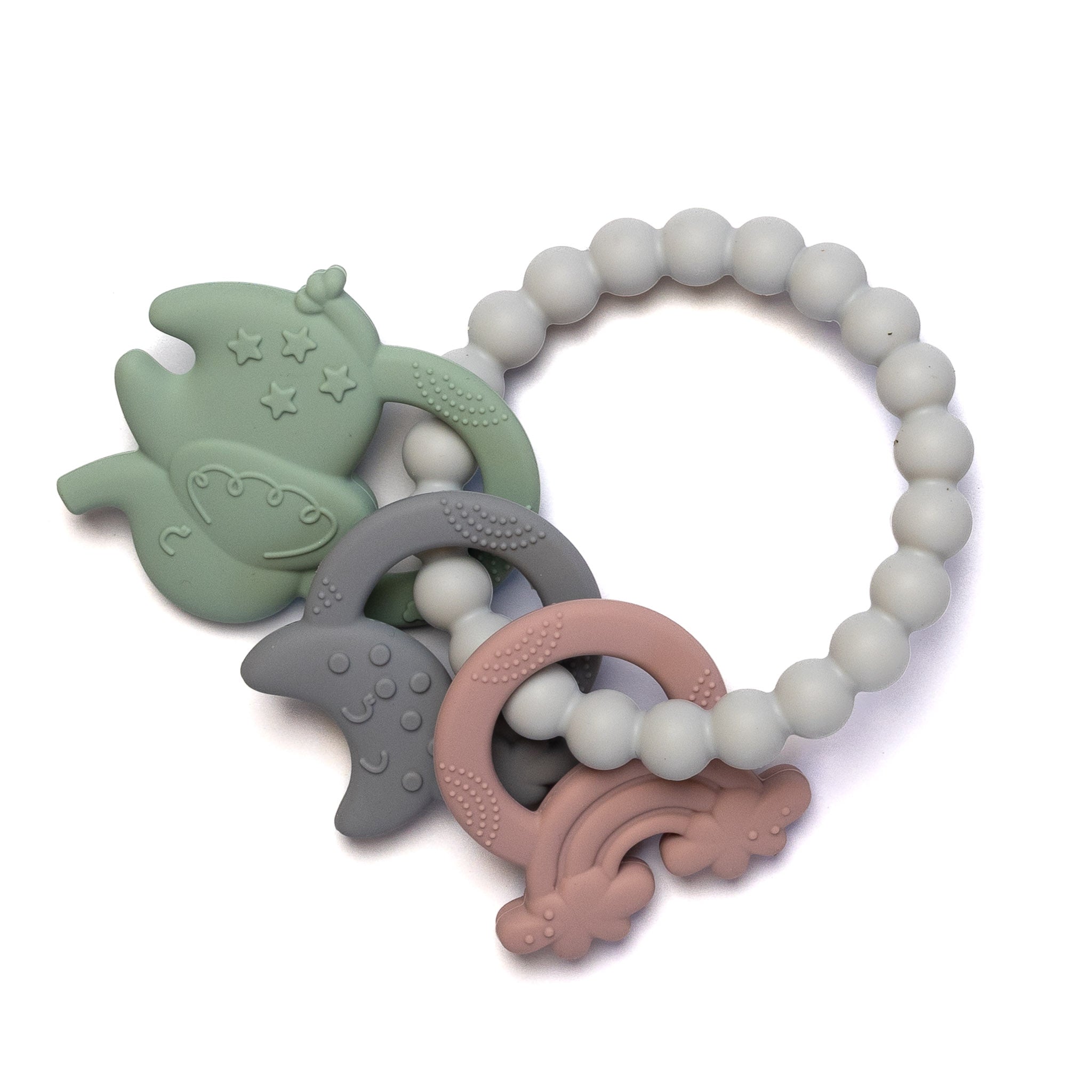 Eli the Elephant Sensory Teether Ring