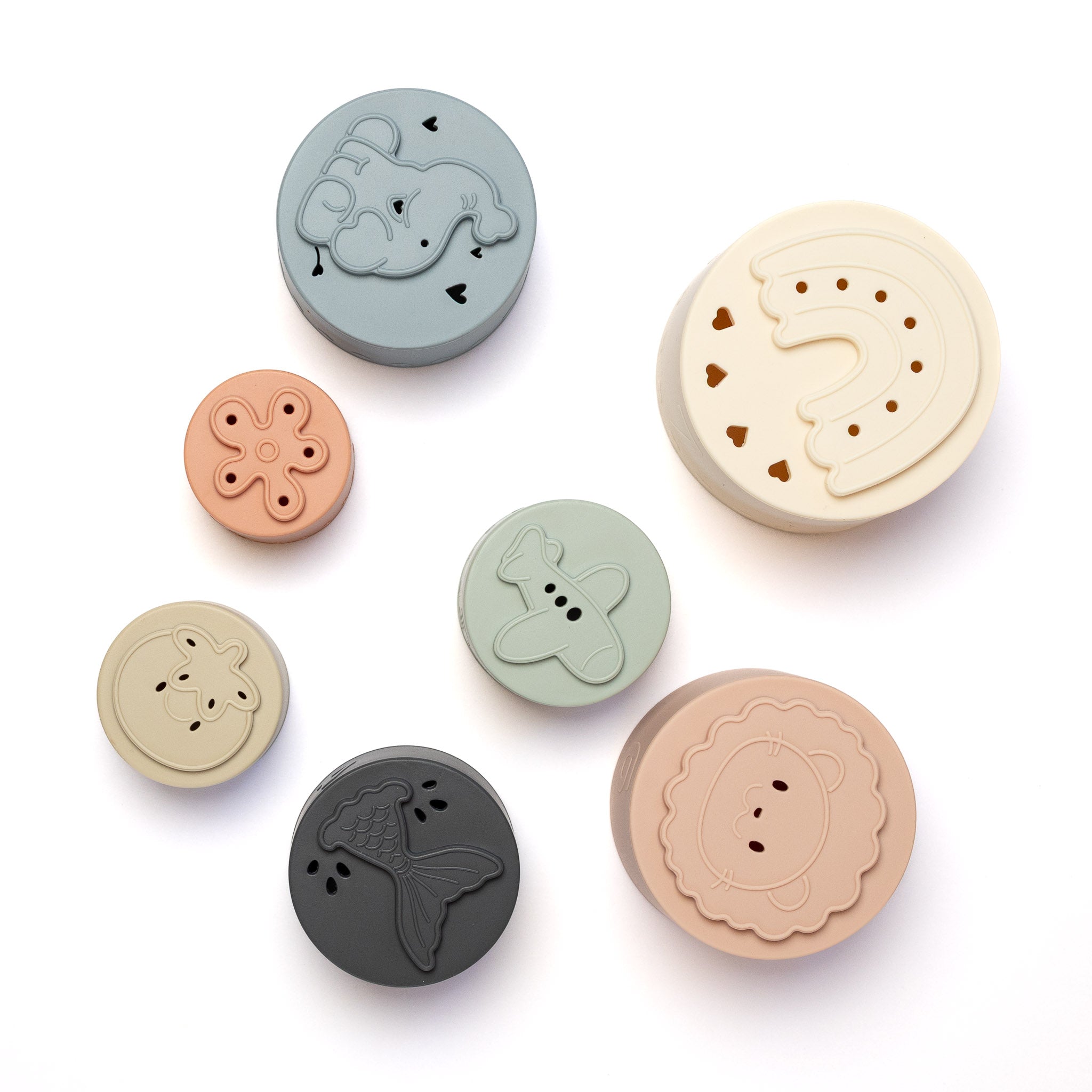 Silicone Stacking Cups