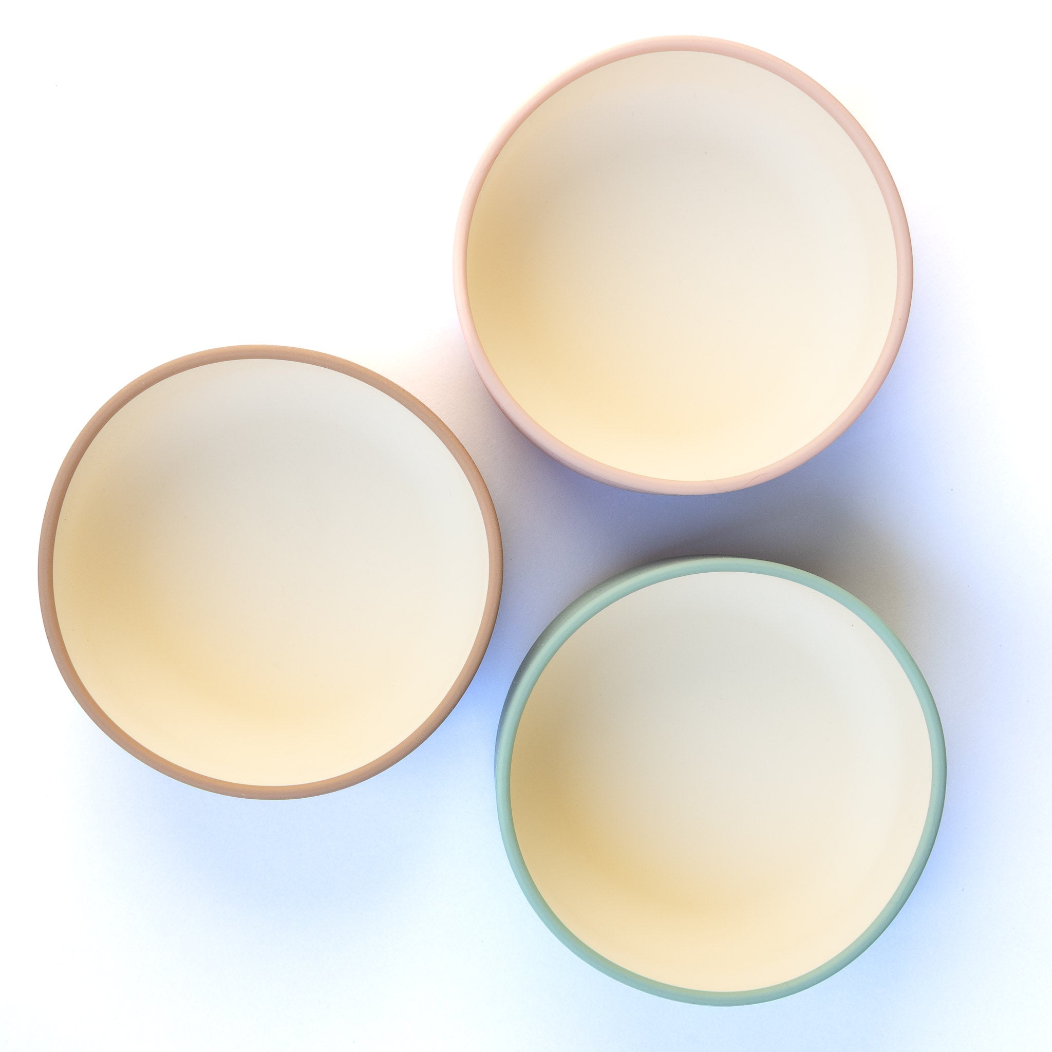 Two-Tone Silicone Baby Bowl