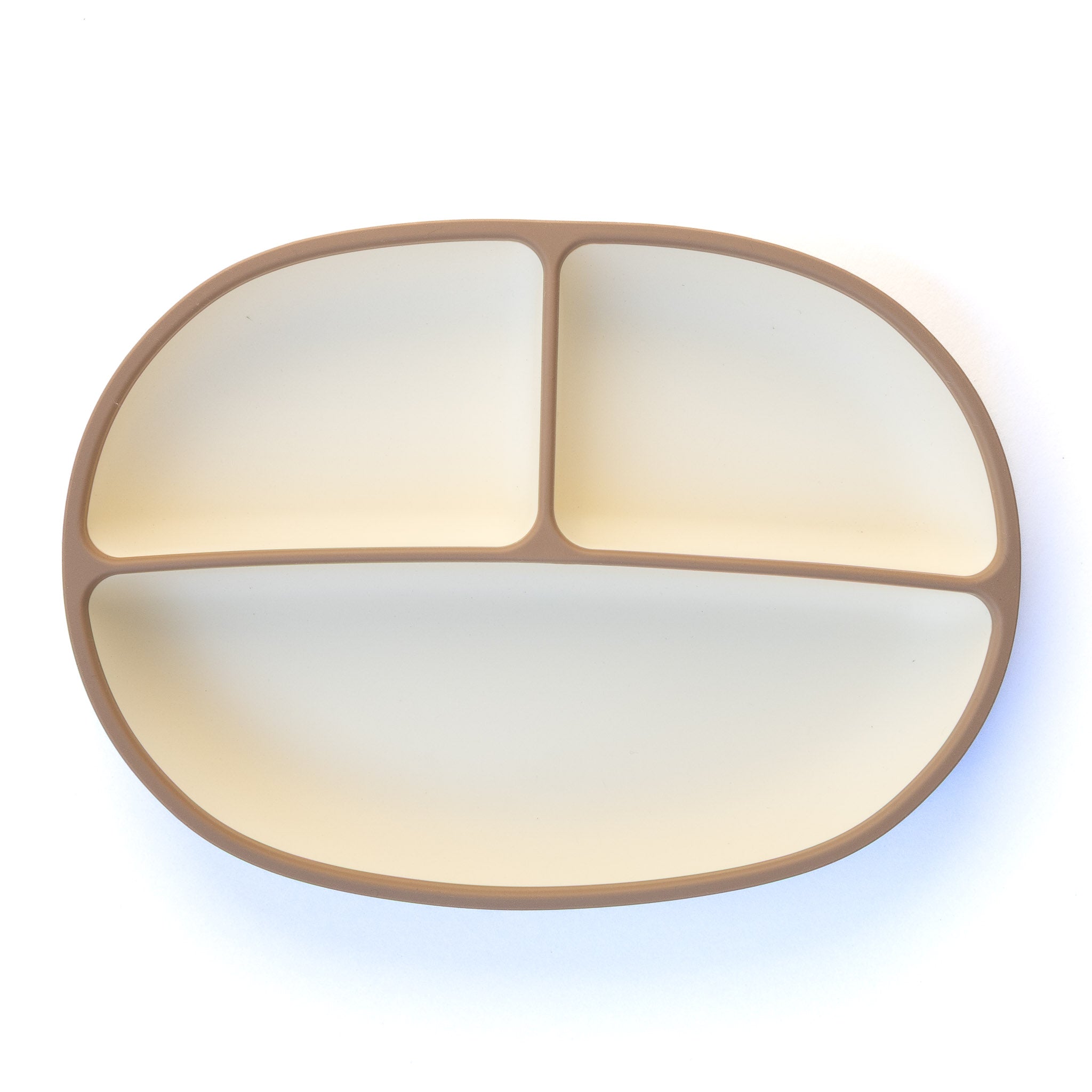 Two-Tone Silicone Suction Plate