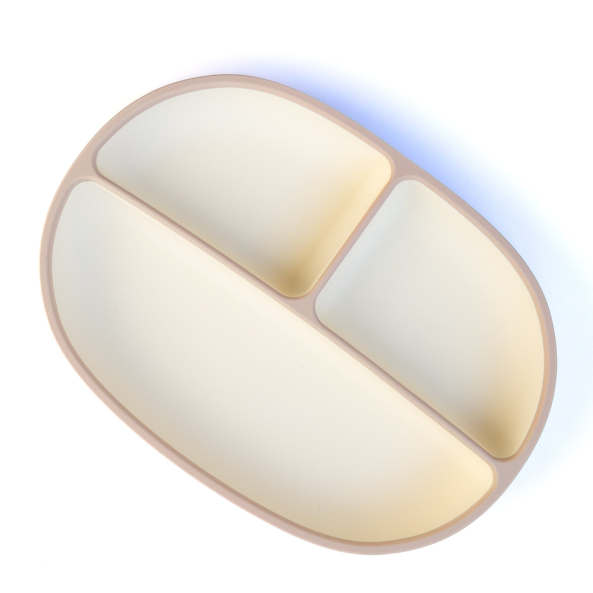 Two-Tone Silicone Suction Plate