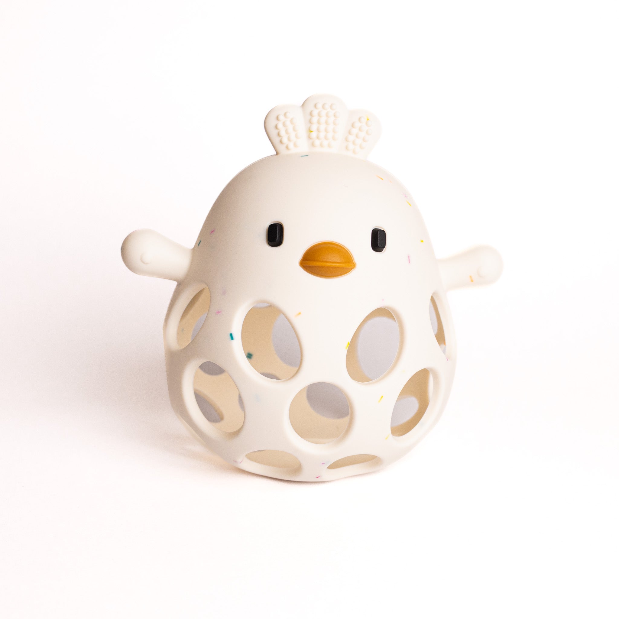 Mia the Chick Silicone Teether Toy