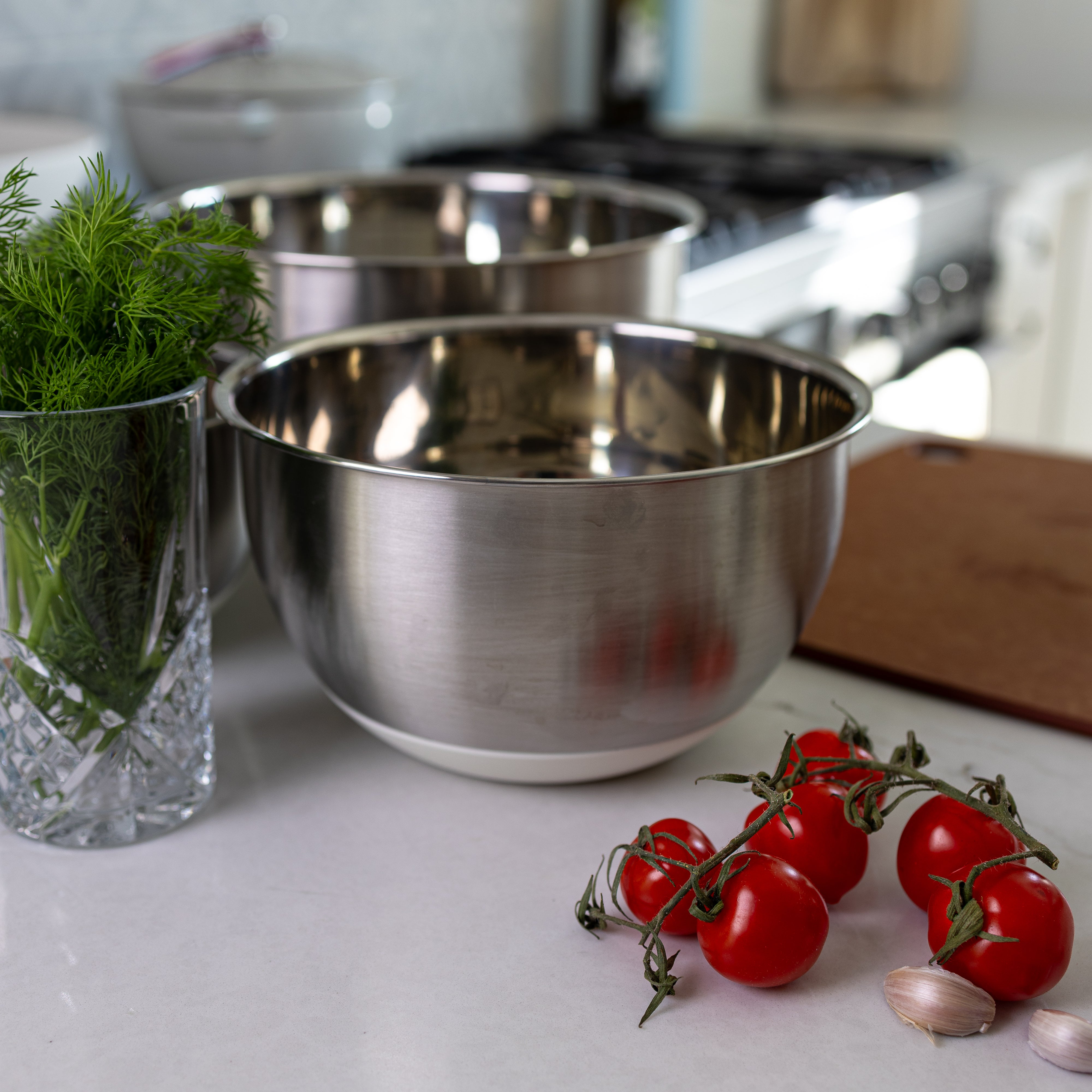 Stainless Steel Nesting Mixing Bowl Set - Kitchen Series