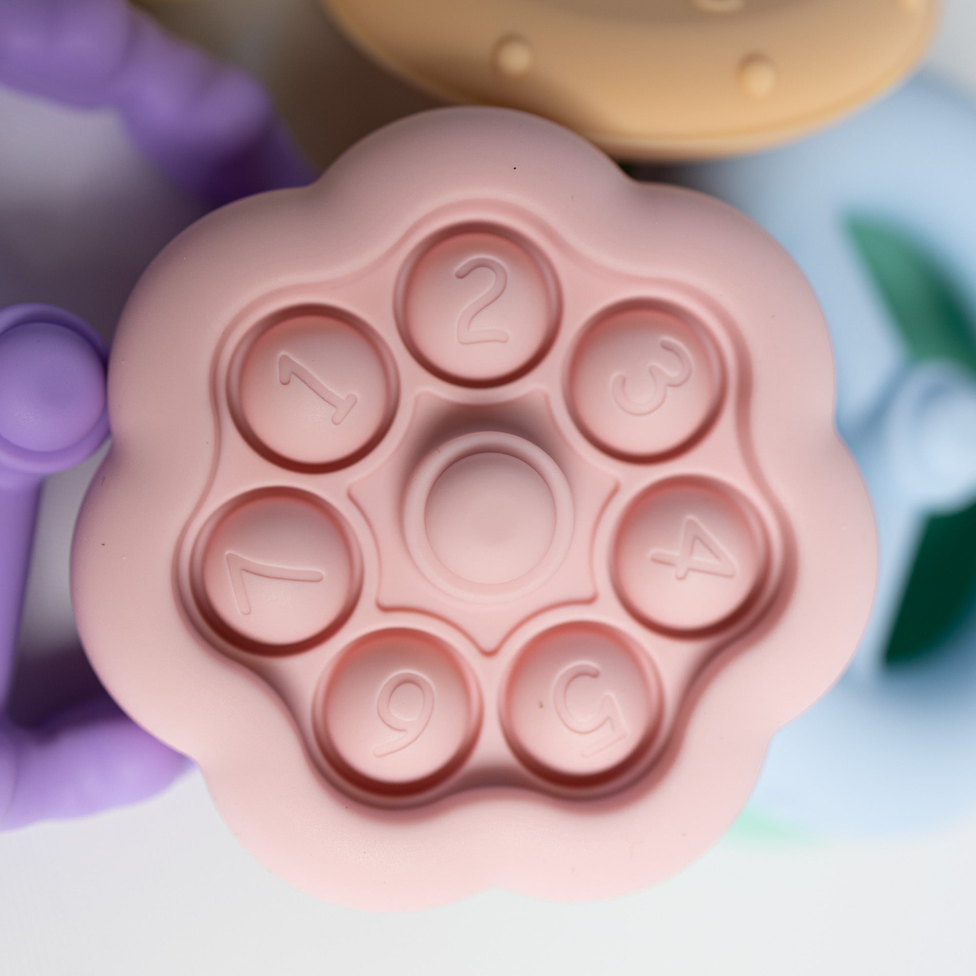 Bear Stacking Rings - Pastel