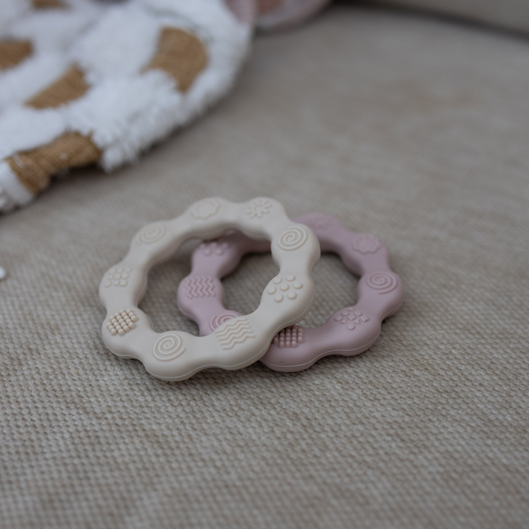 Daisy Ring Silicone Teether