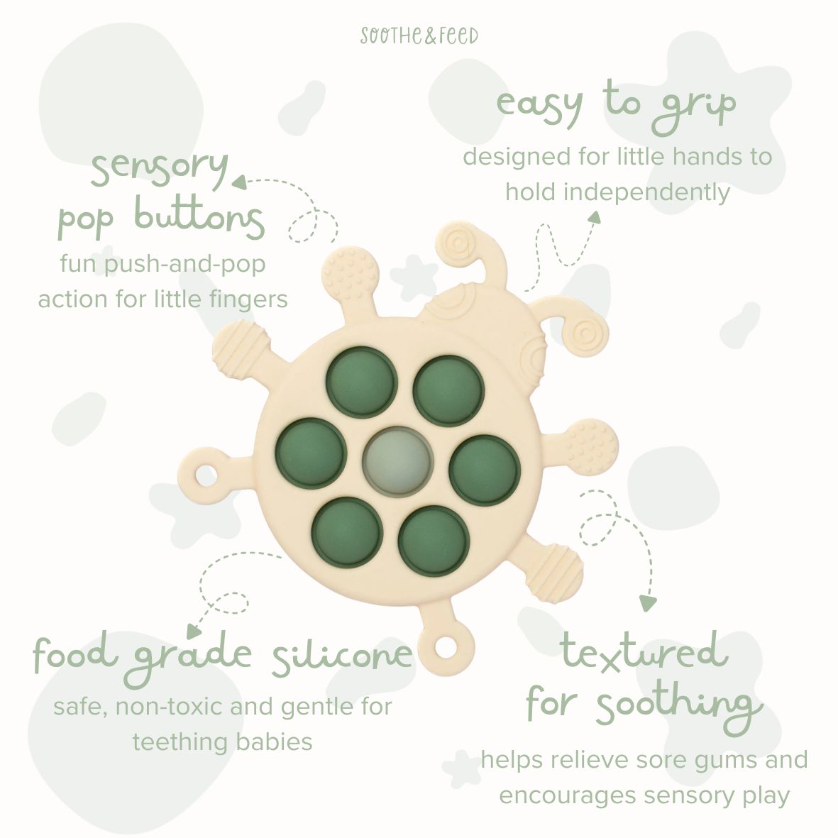 Ella the Ladybug Silicone Teether
