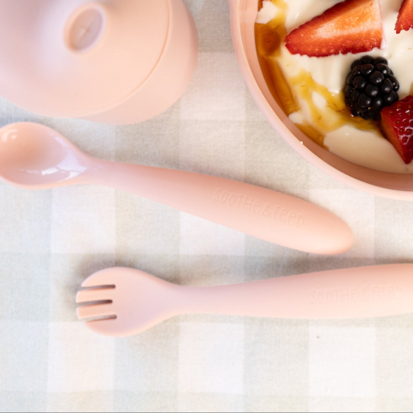 Silicone Spoon & Fork Set