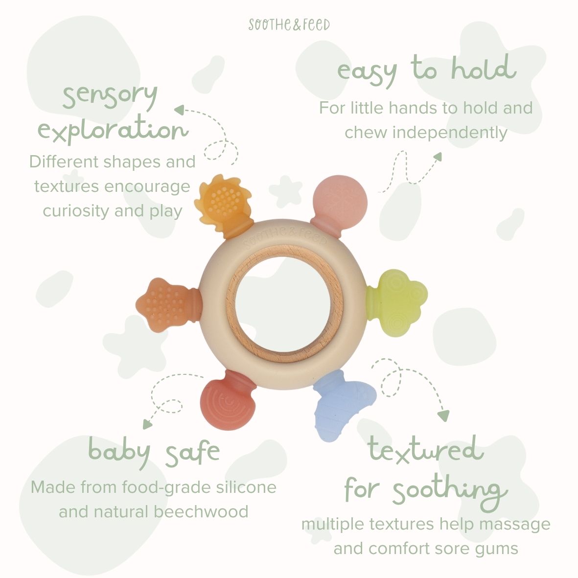 Huddie the Textured Teether