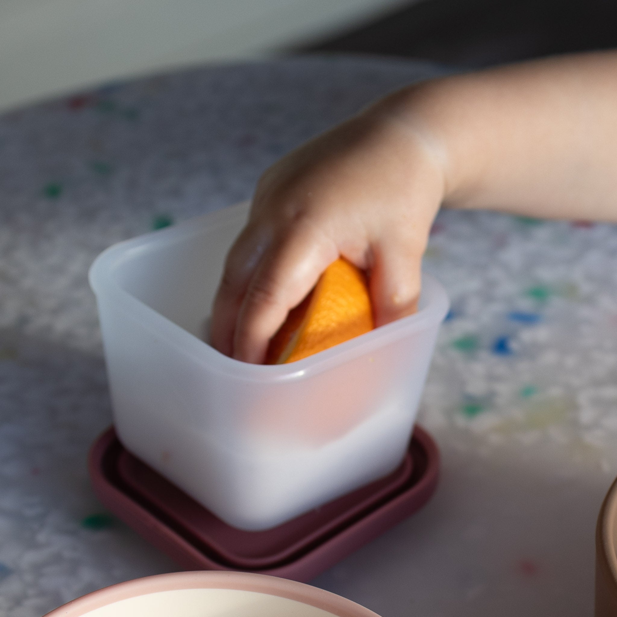 Silicone Snack Container - Square