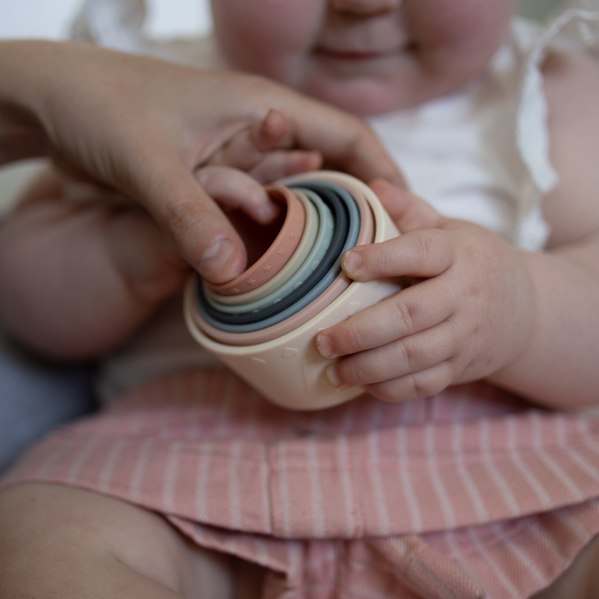 Silicone Stacking Cups
