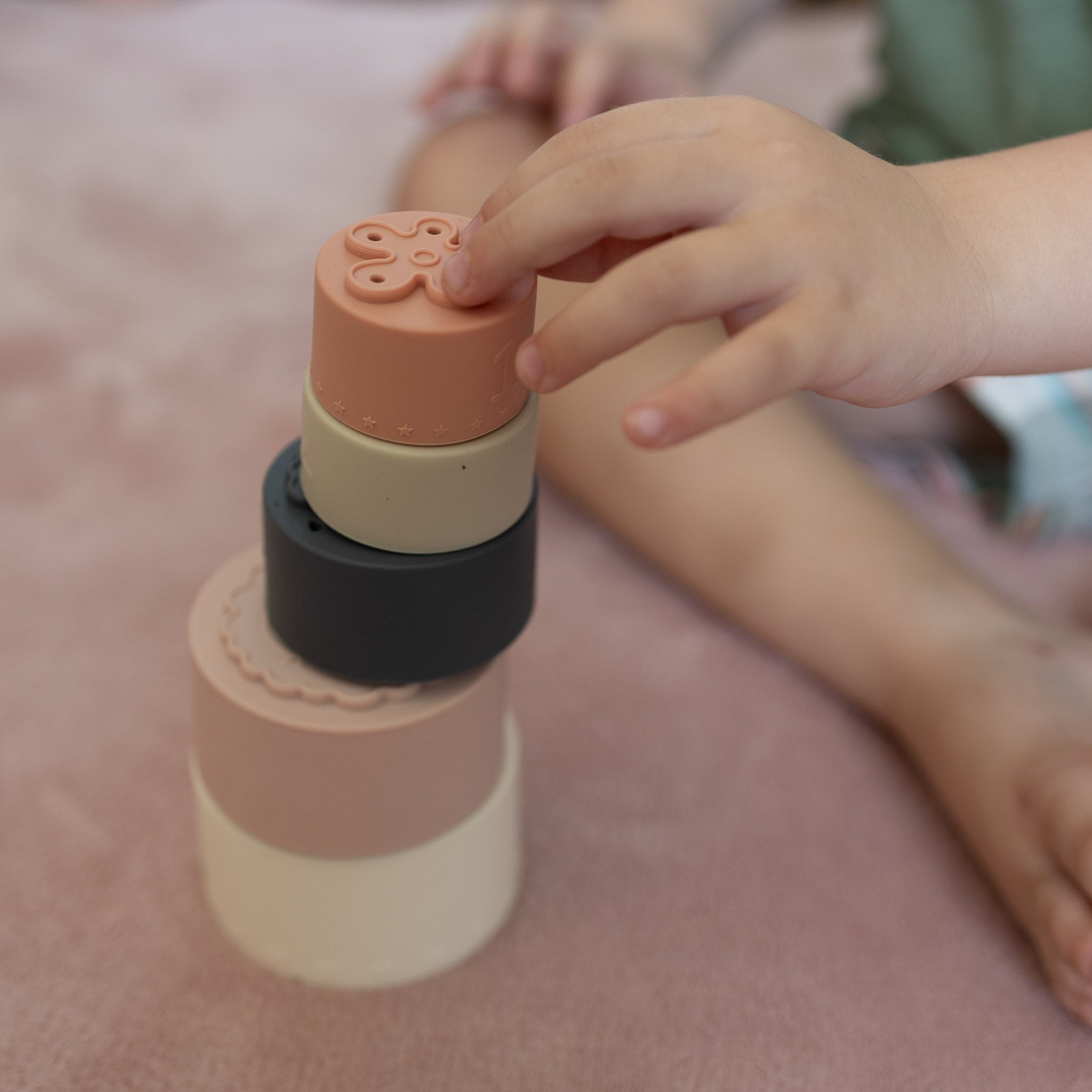 Silicone Stacking Cups