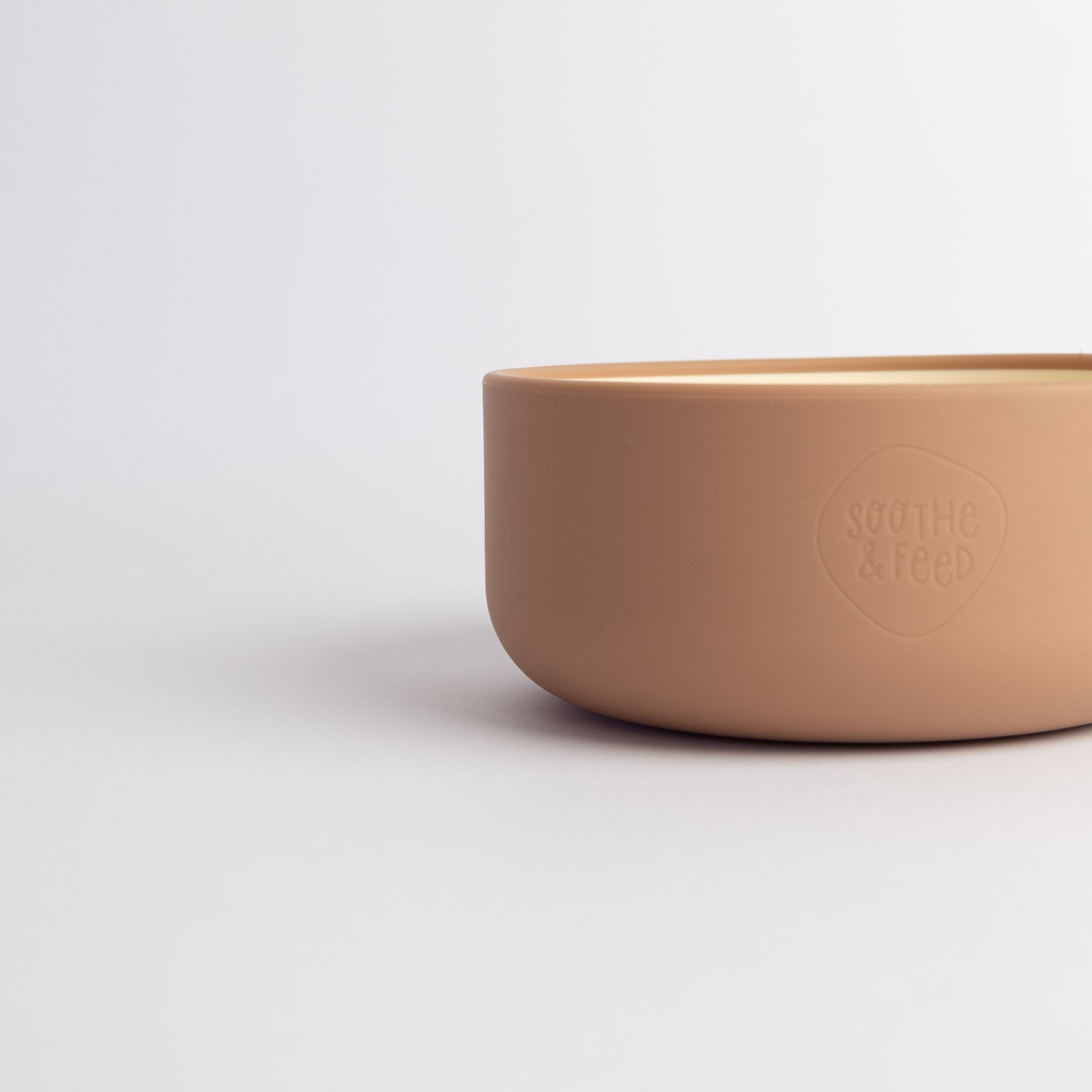 Two-Tone Silicone Baby Bowl