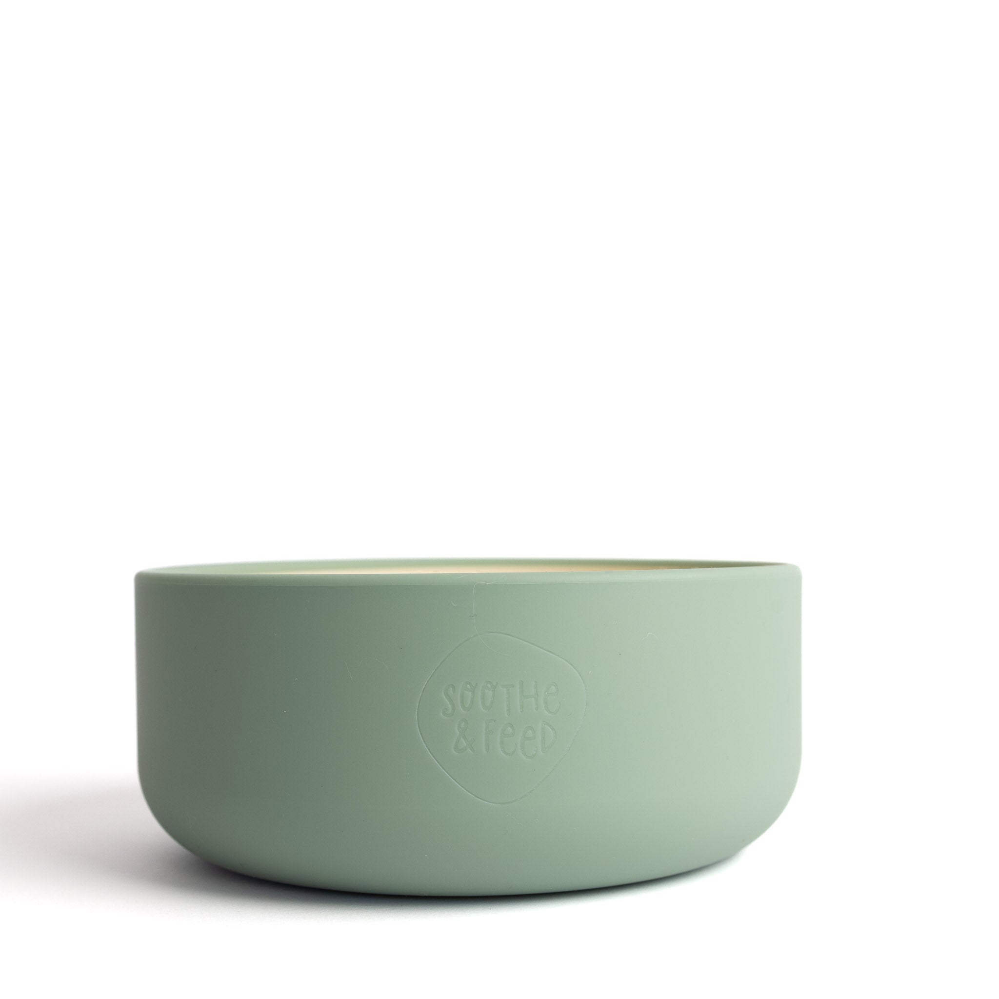 Two-Tone Silicone Baby Bowl