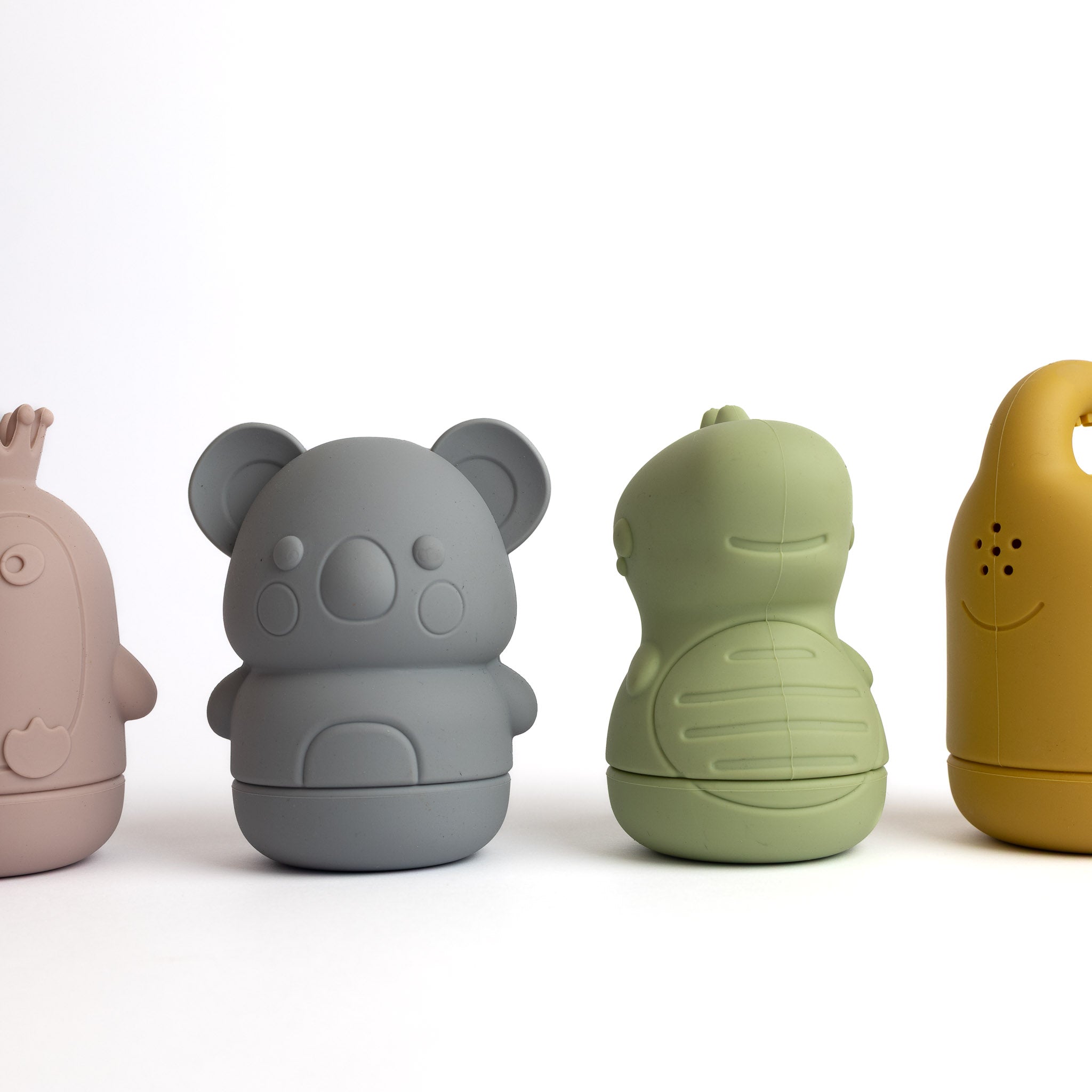 Silicone Bath Toy Set - Set of 4