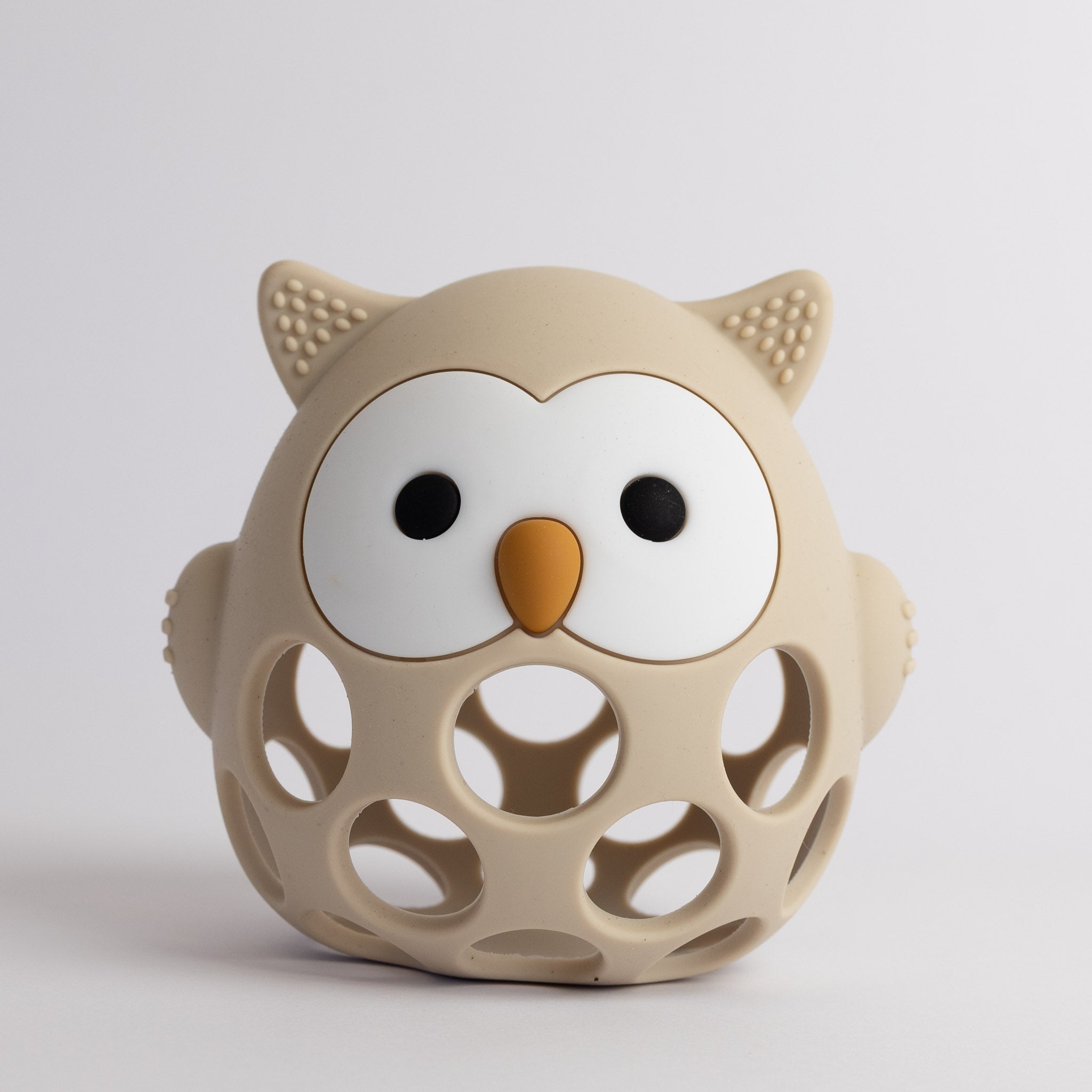 Ollie the Owl Silicone Teether Toy