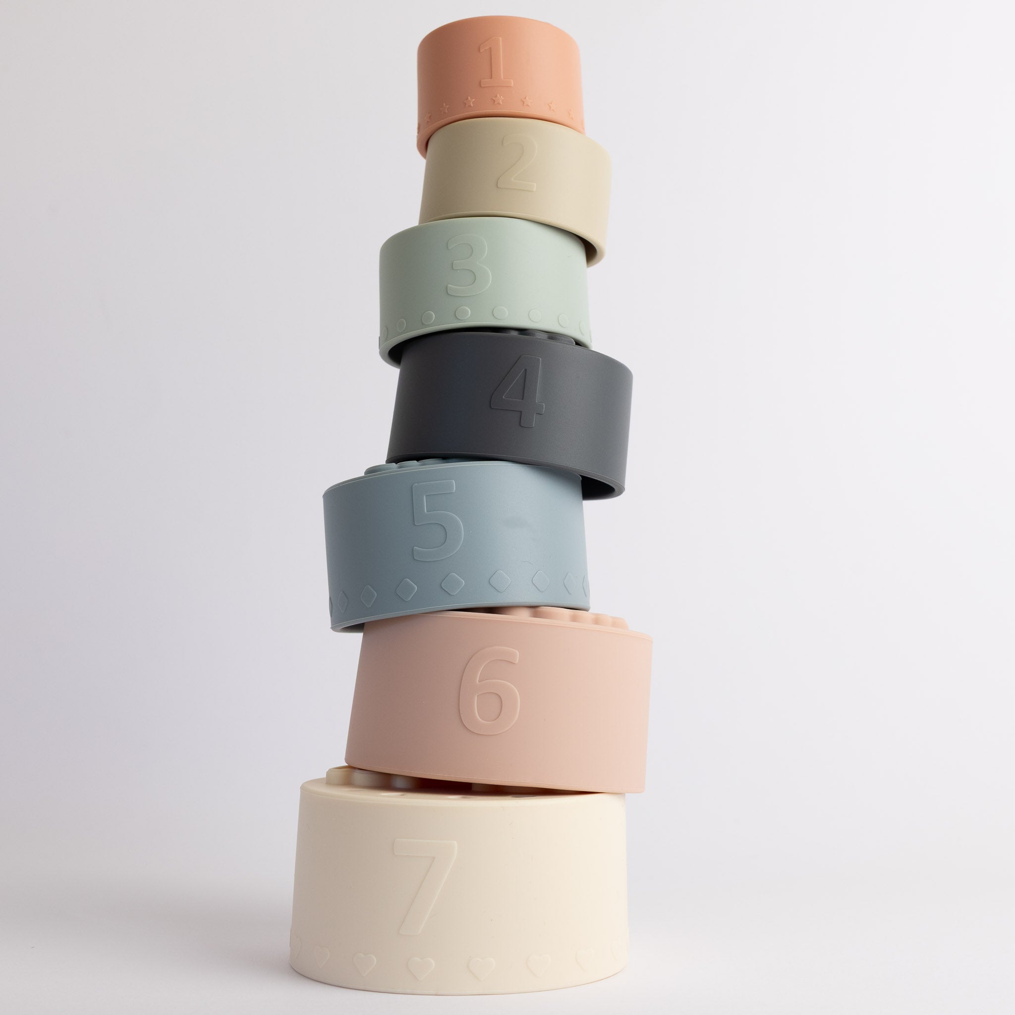 Silicone Stacking Cups