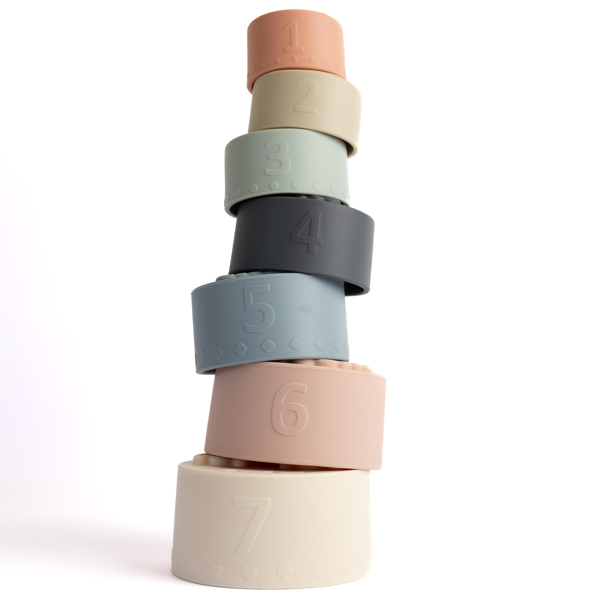 Silicone Stacking Cups