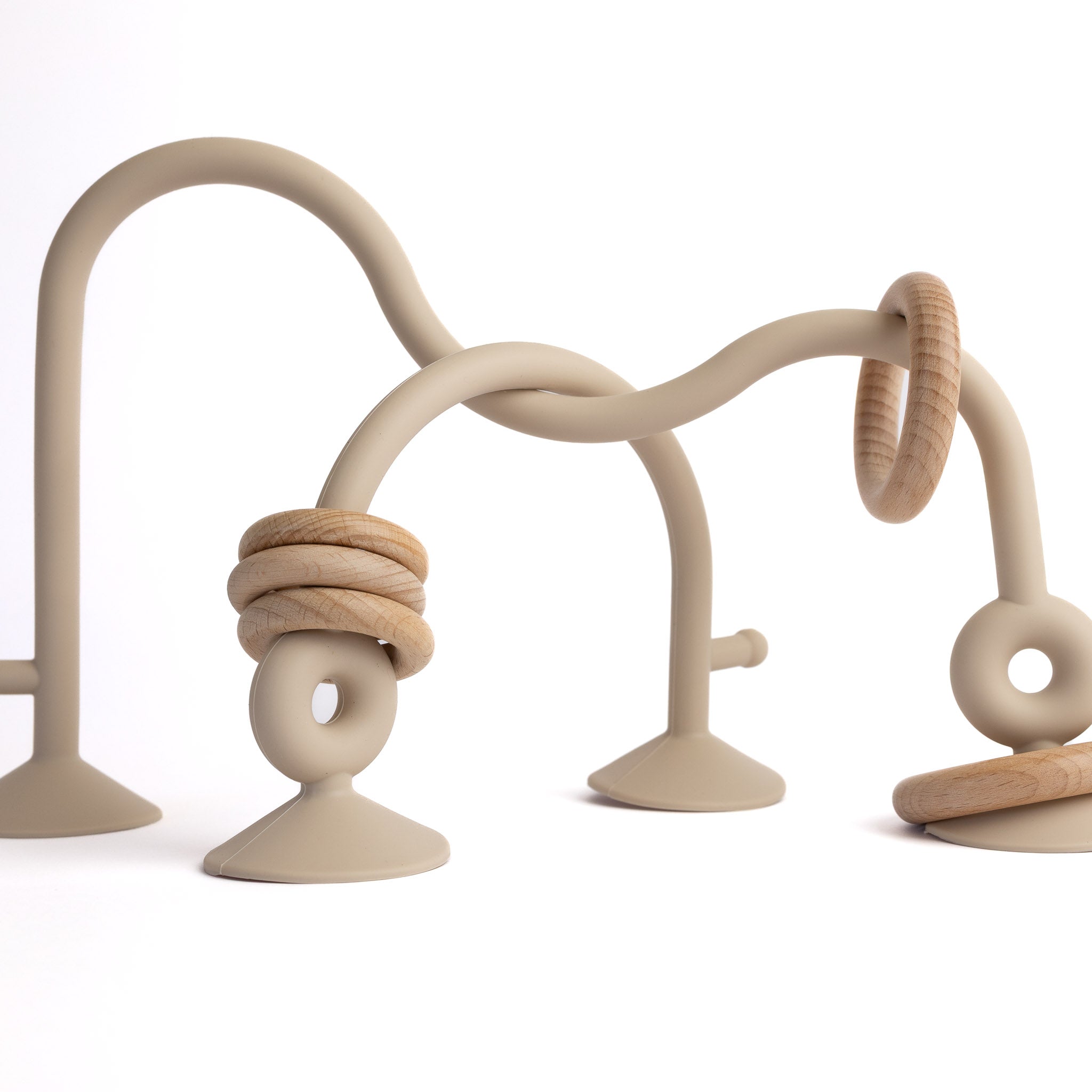 Silicone Suction Ring Toy Set