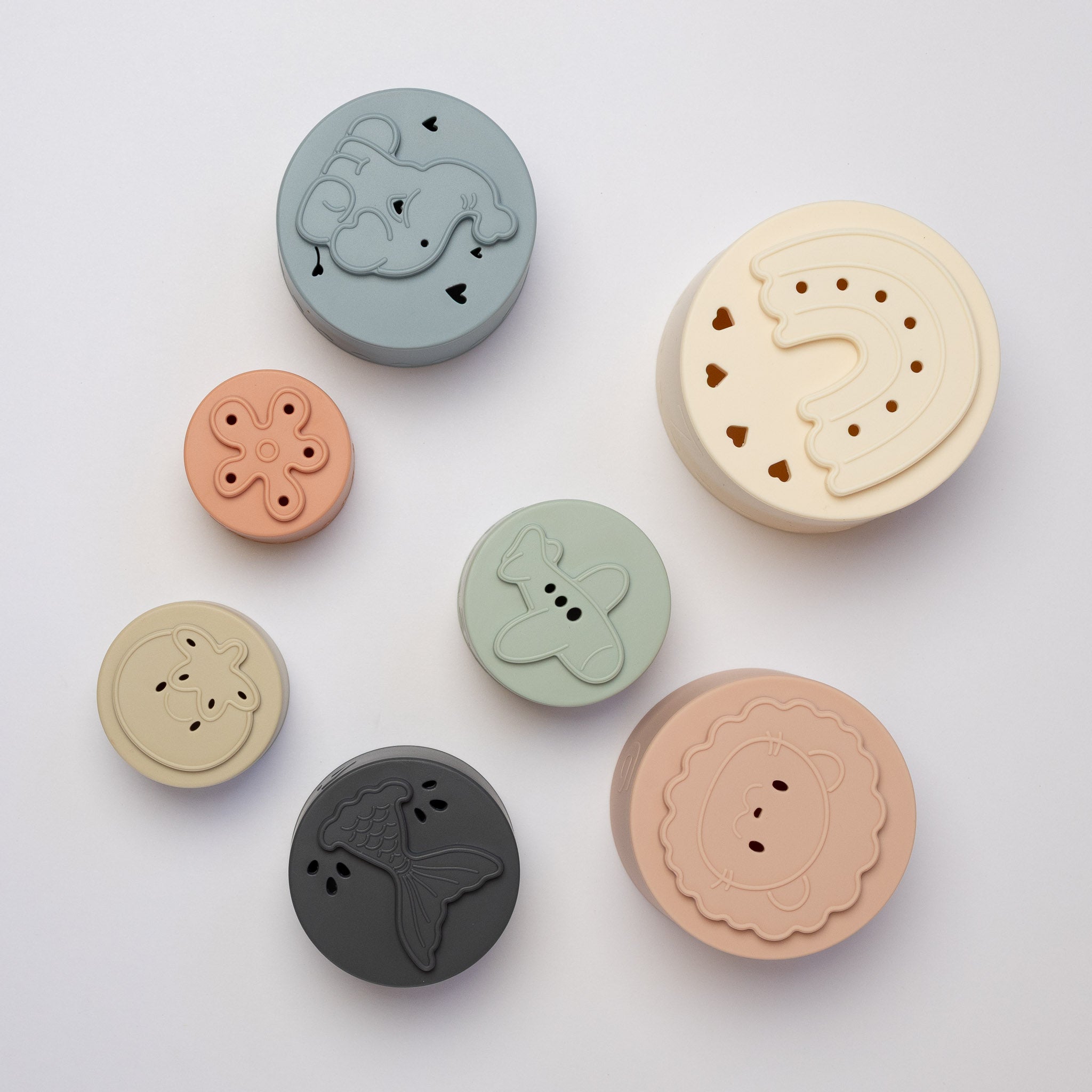 Silicone Stacking Cups