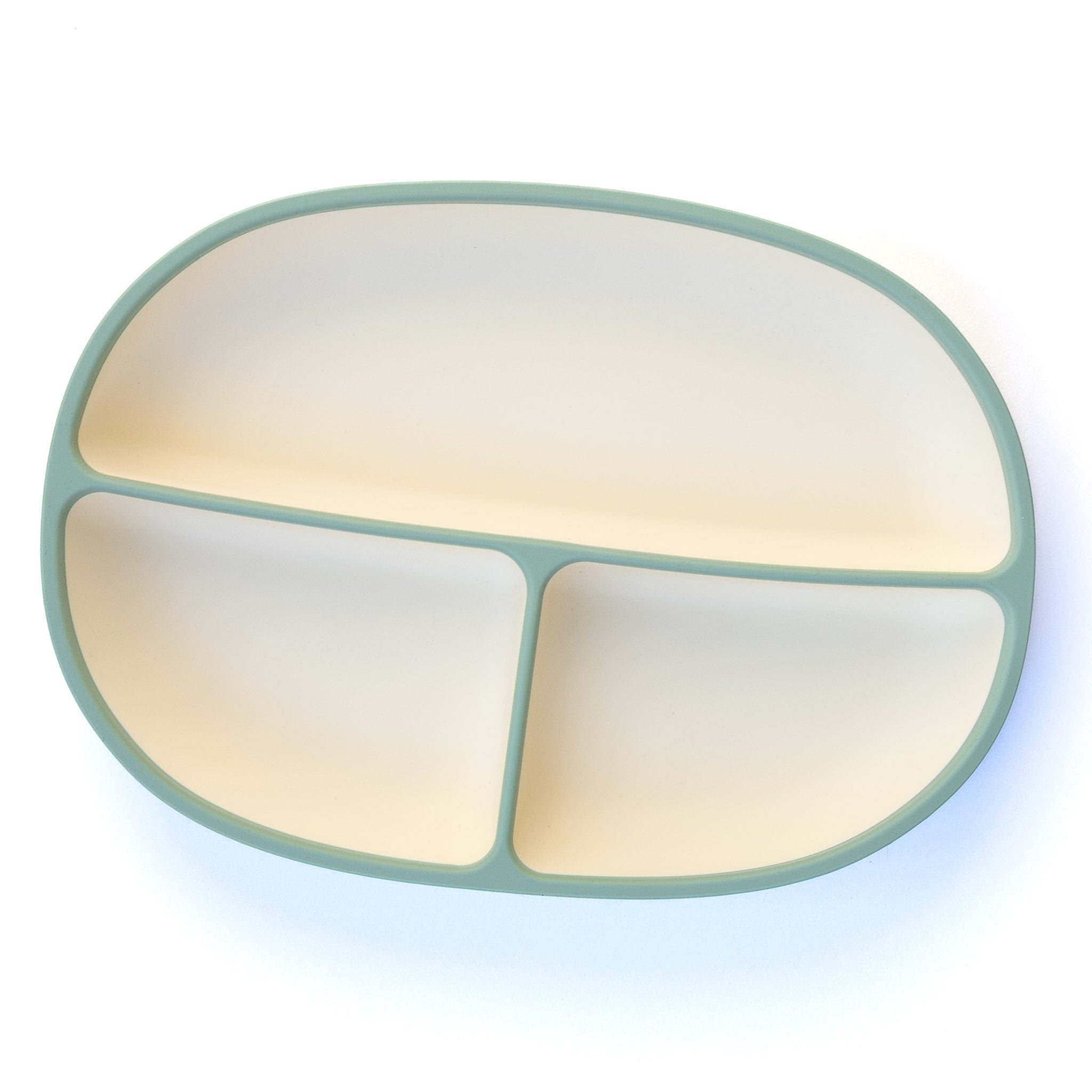 Two-Tone Silicone Suction Plate