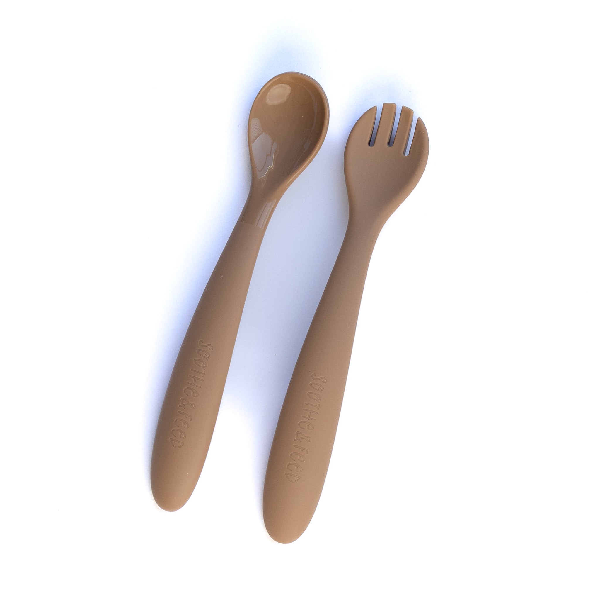 Silicone Spoon & Fork Set