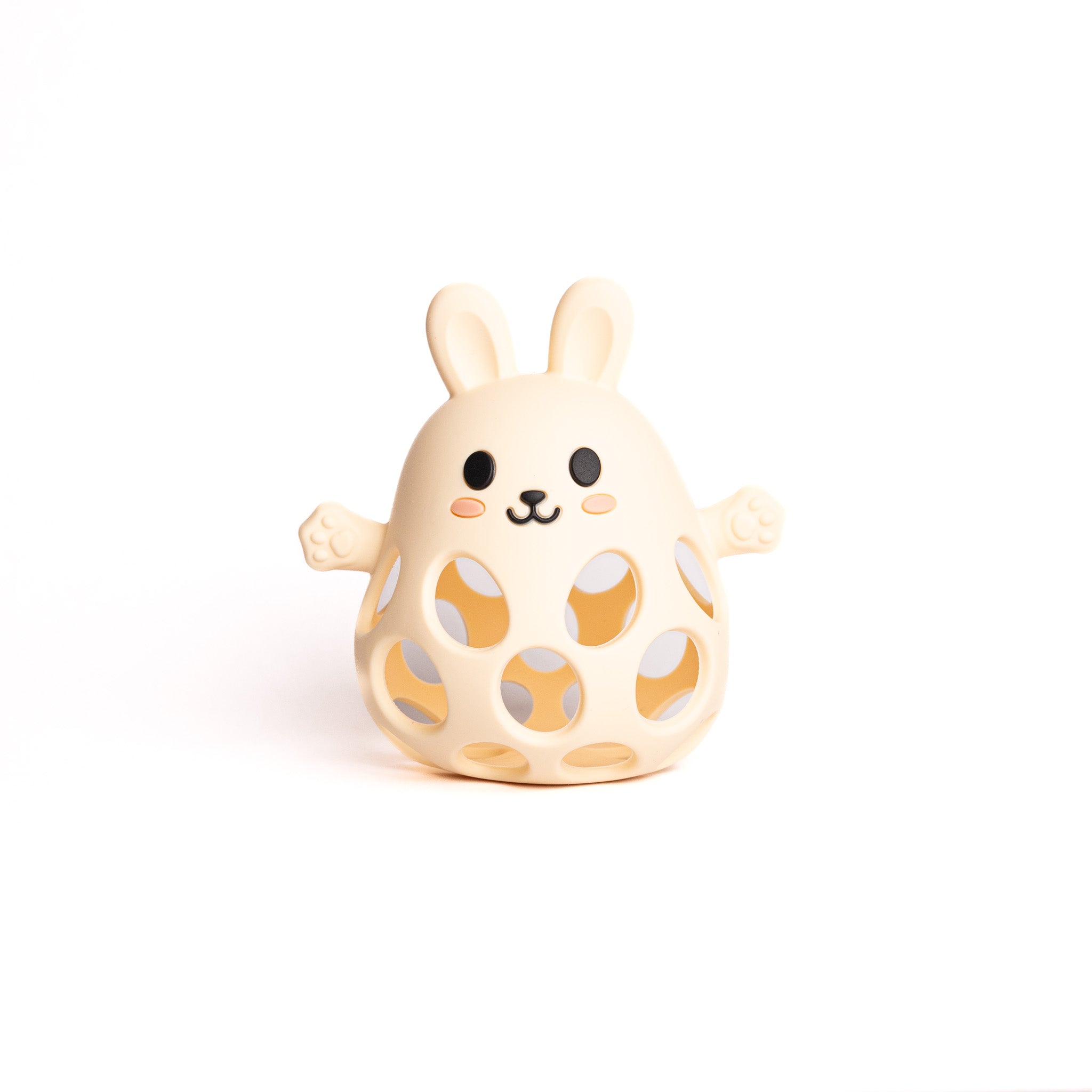 Theo the Bunny Silicone Teether Toy
