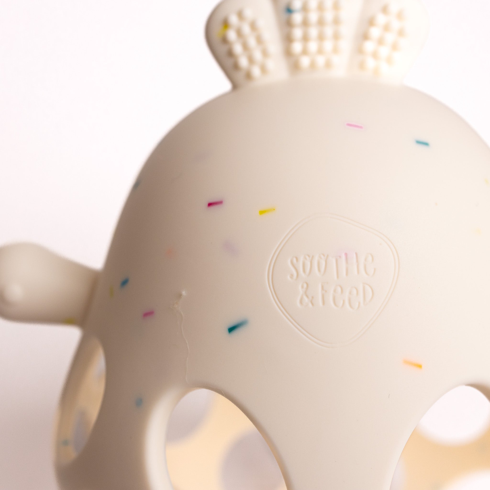 Mia the Chick Silicone Teether Toy