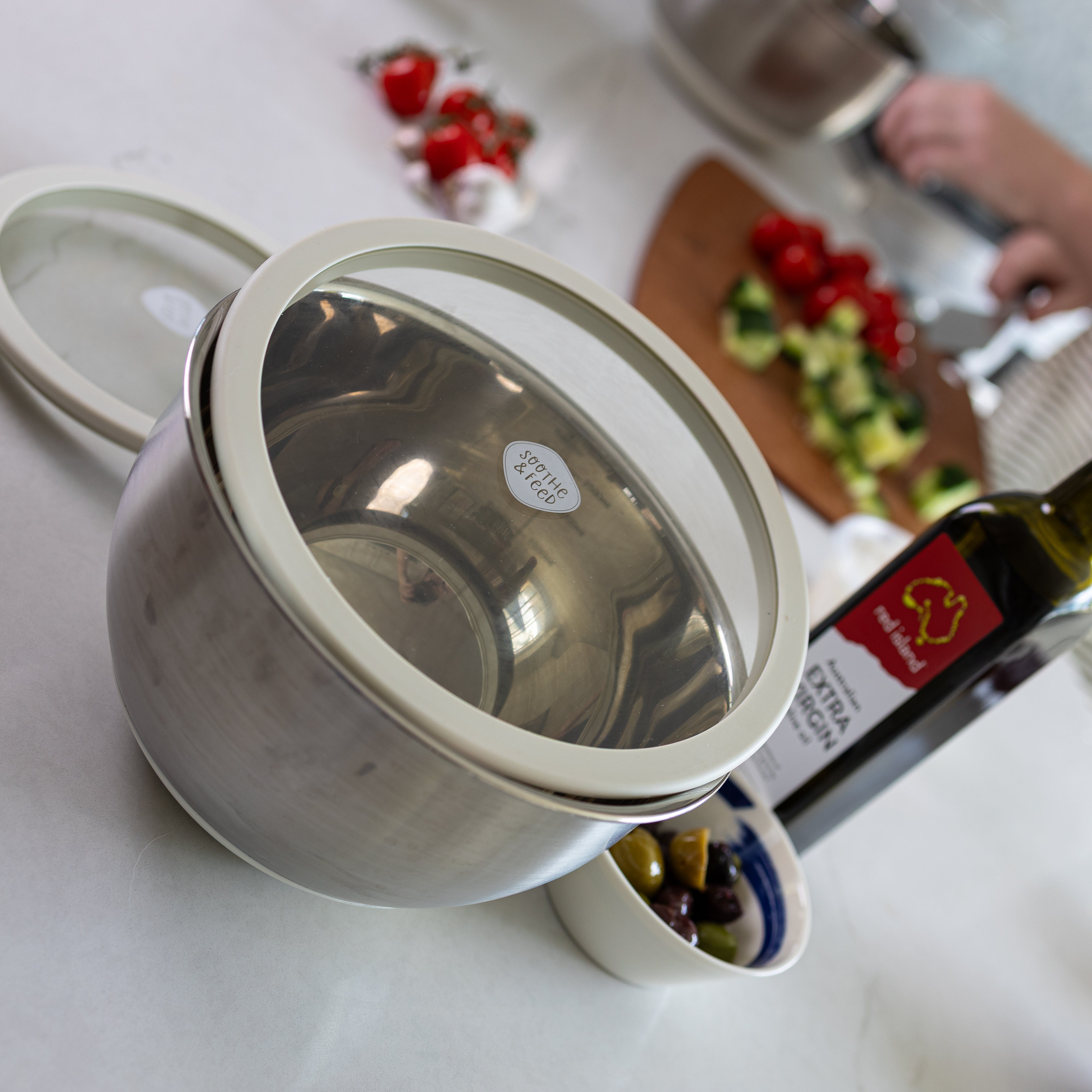 Stainless Steel Nesting Mixing Bowl Set - Kitchen Series