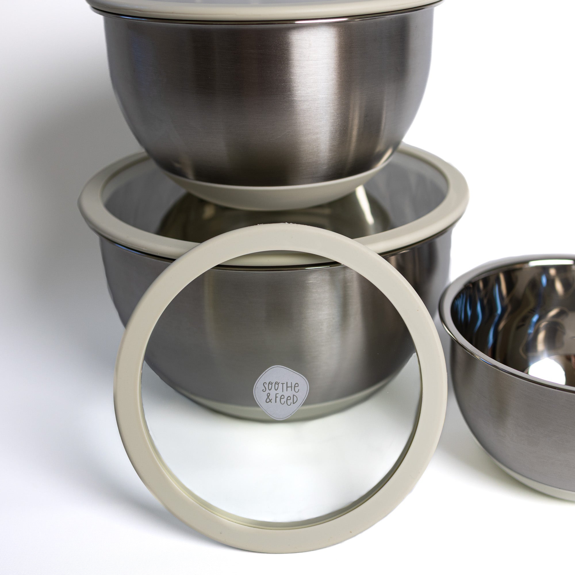 Stainless Steel Nesting Mixing Bowl Set - Kitchen Series