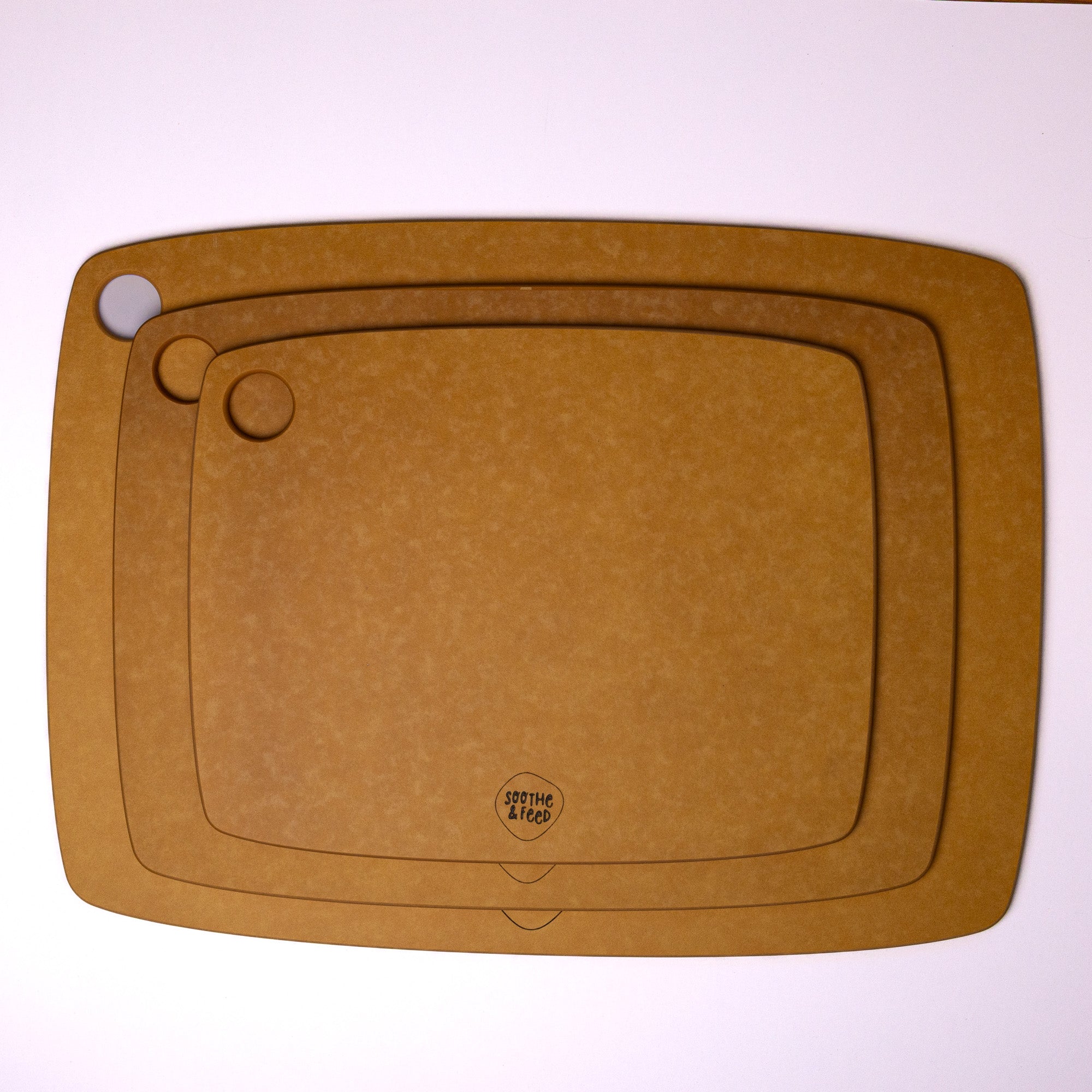 Woodfibre Chopping Board Set - Small, Medium and Large