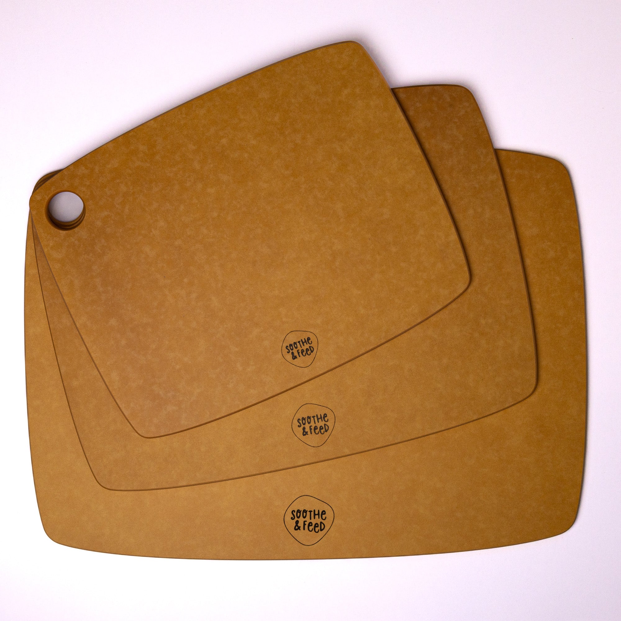 Woodfibre Chopping Board Set - Small, Medium and Large