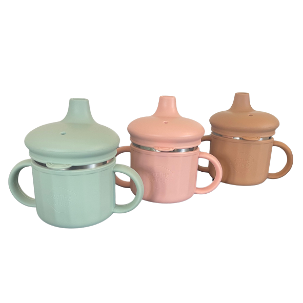 Stainless Steel Sippy Cup with Lid