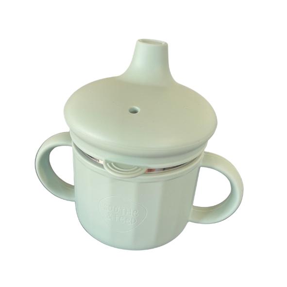Stainless Steel Sippy Cup with Lid