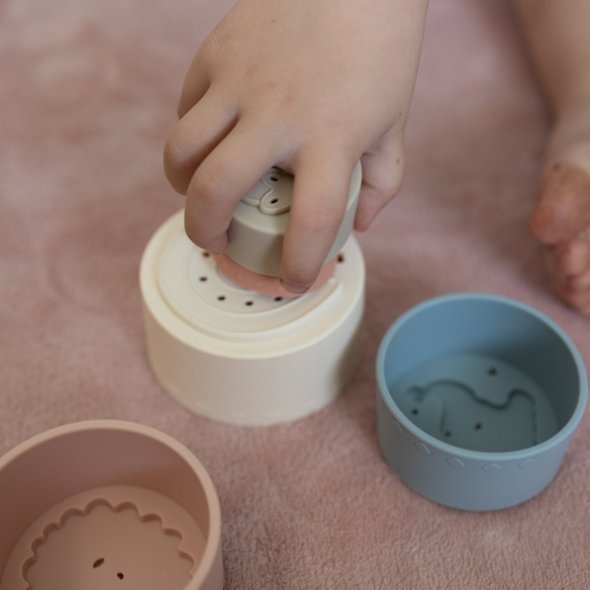 Silicone Stacking Cups