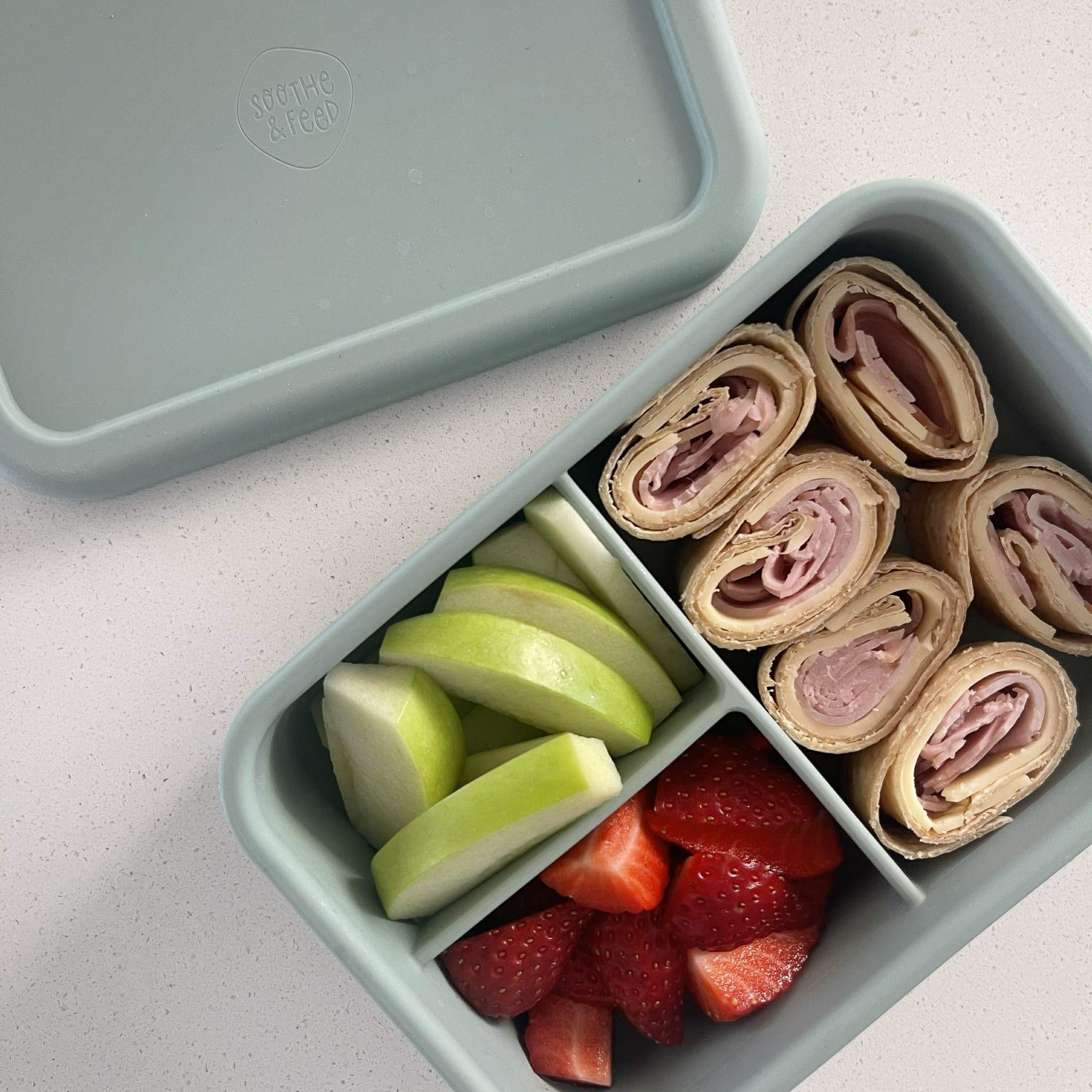 Silicone Bento Three Lunch Box