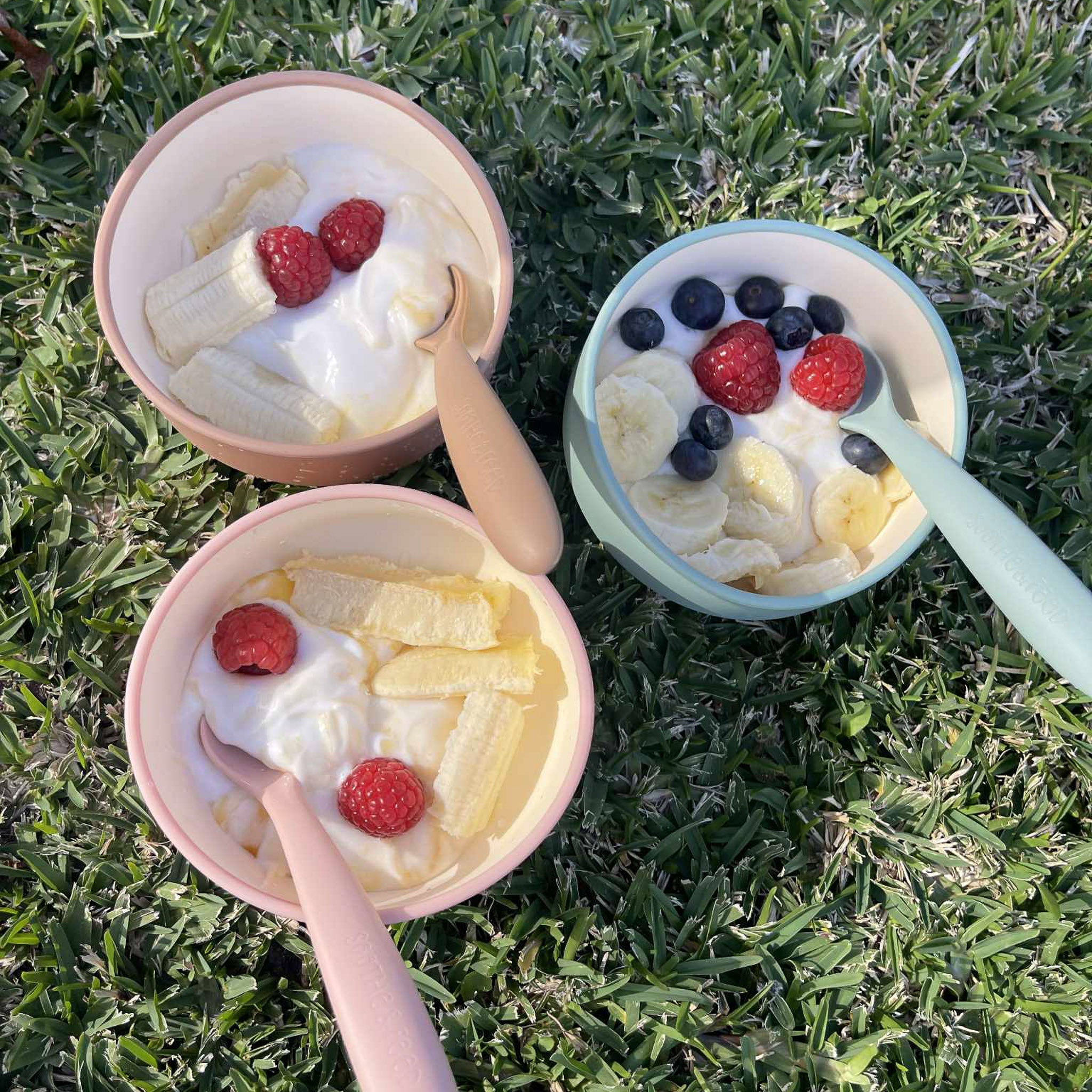 Two-Tone Silicone Baby Bowl