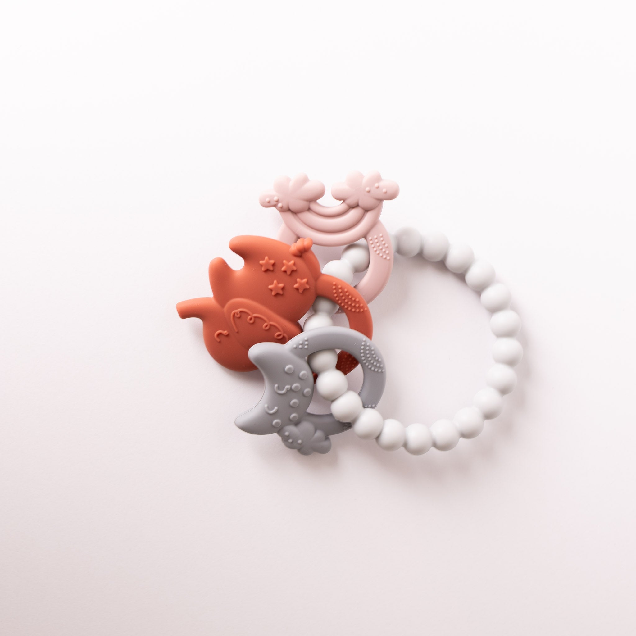Eli the Elephant Sensory Teether Ring